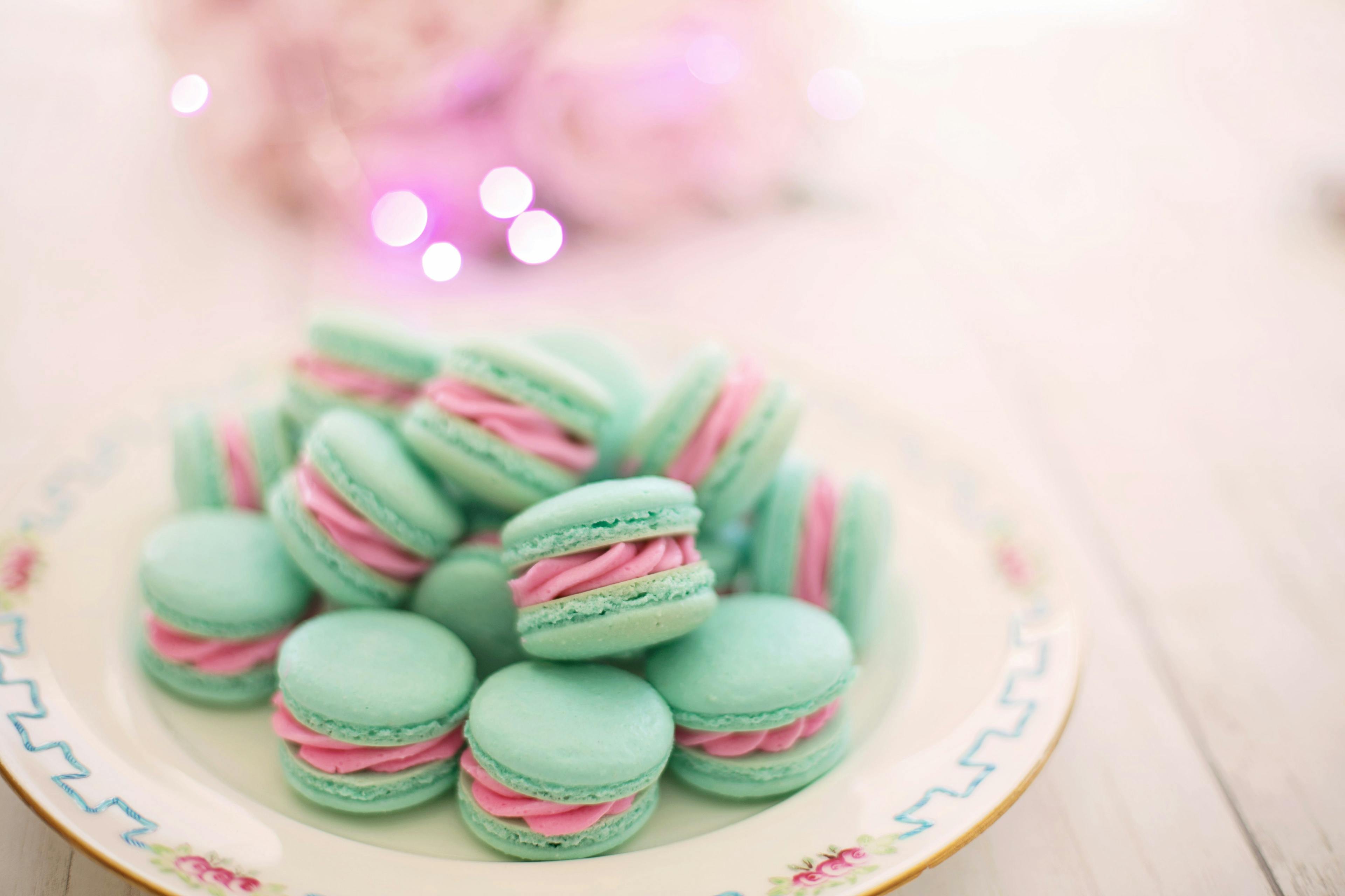 A plate of holiday desserts. 