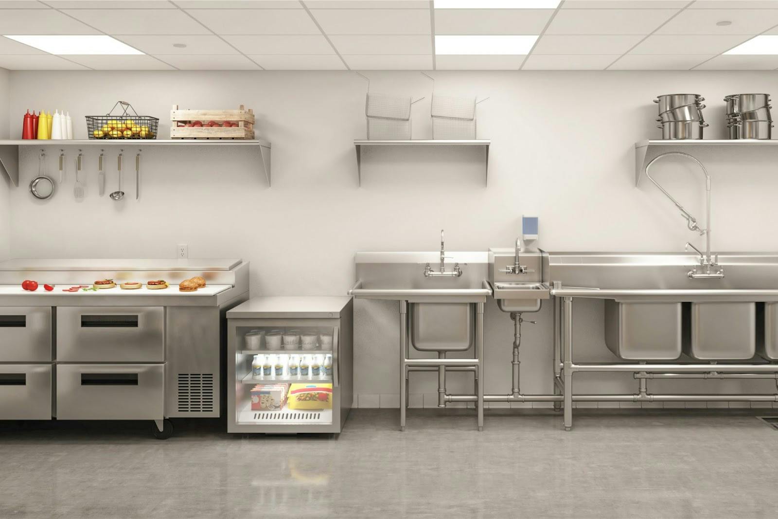 Image of a ghost kitchen