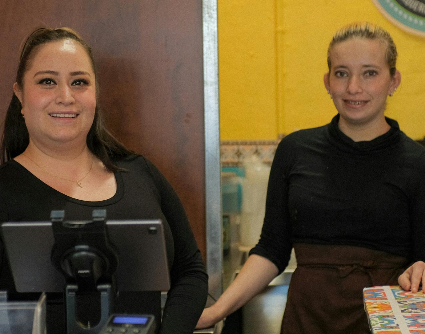 Taqueria La Estrella's restaurant staff.