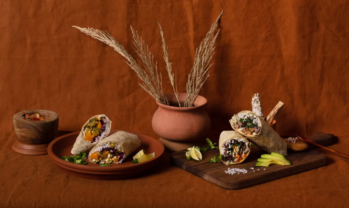 Image of a burrito virtual restaurant brand