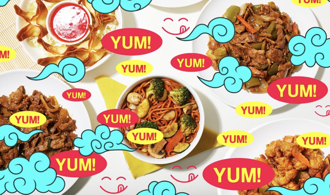 Image of a virtual Chinese restaurant