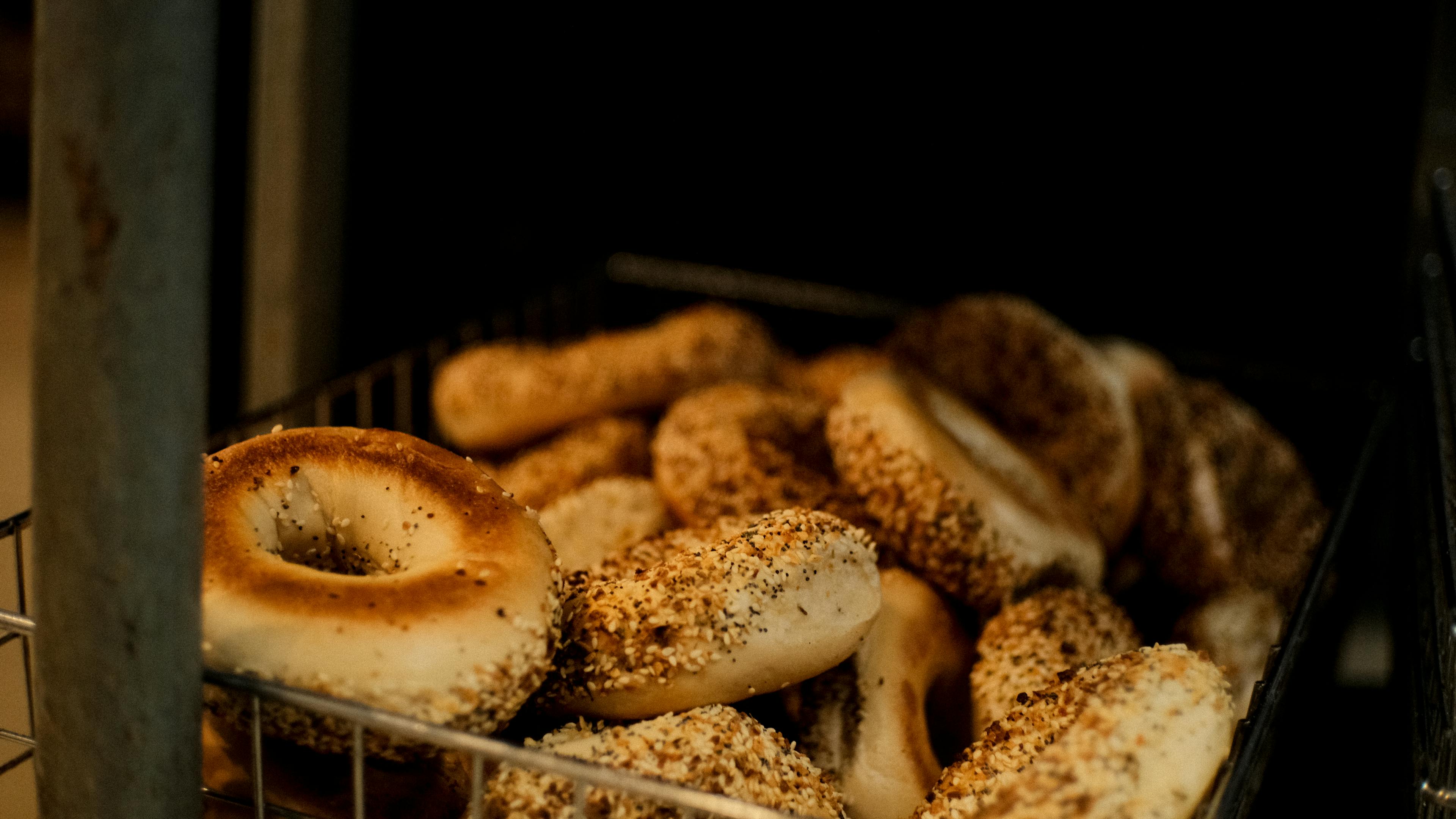 Some bagels from Big Daddy Bagels. 