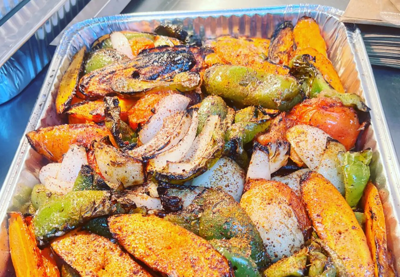 Some food from Detroit Grill & Smoothie Bar.