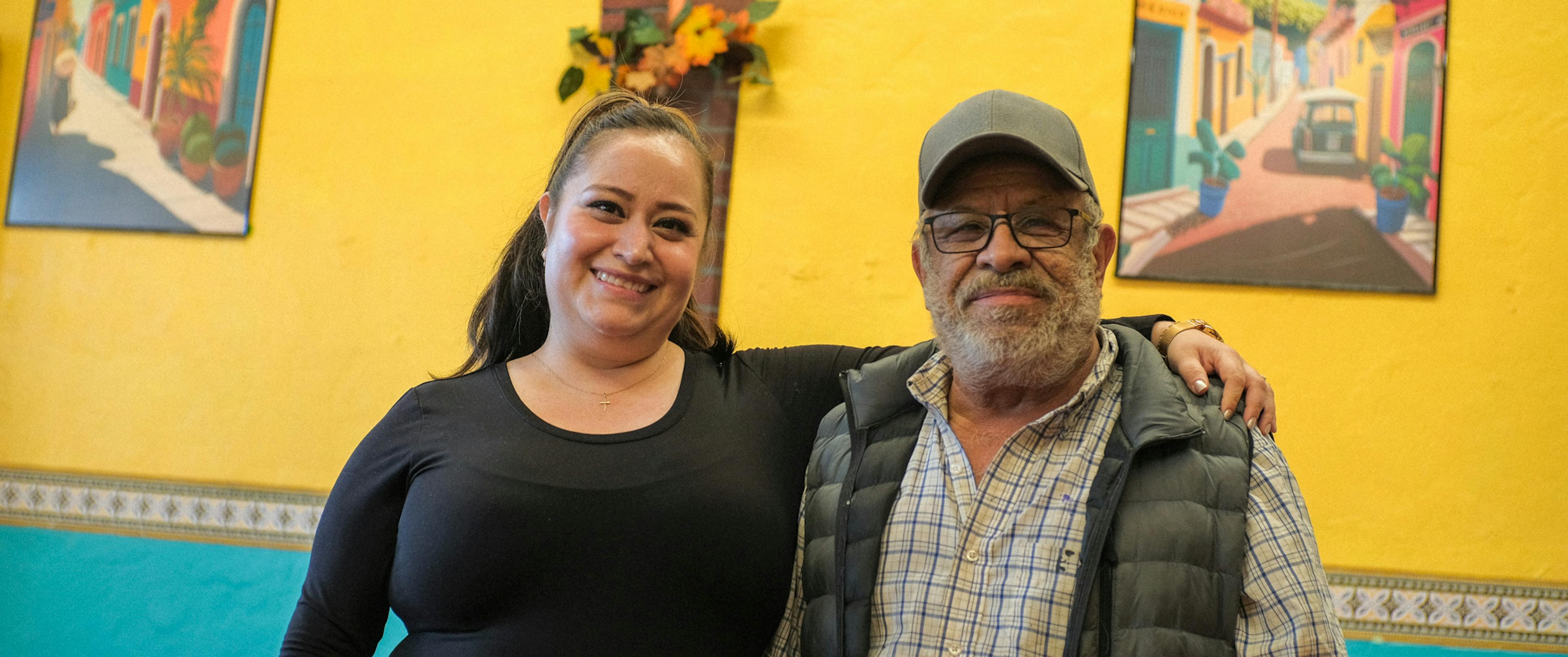 The owners of Taqueria La Estrella. 