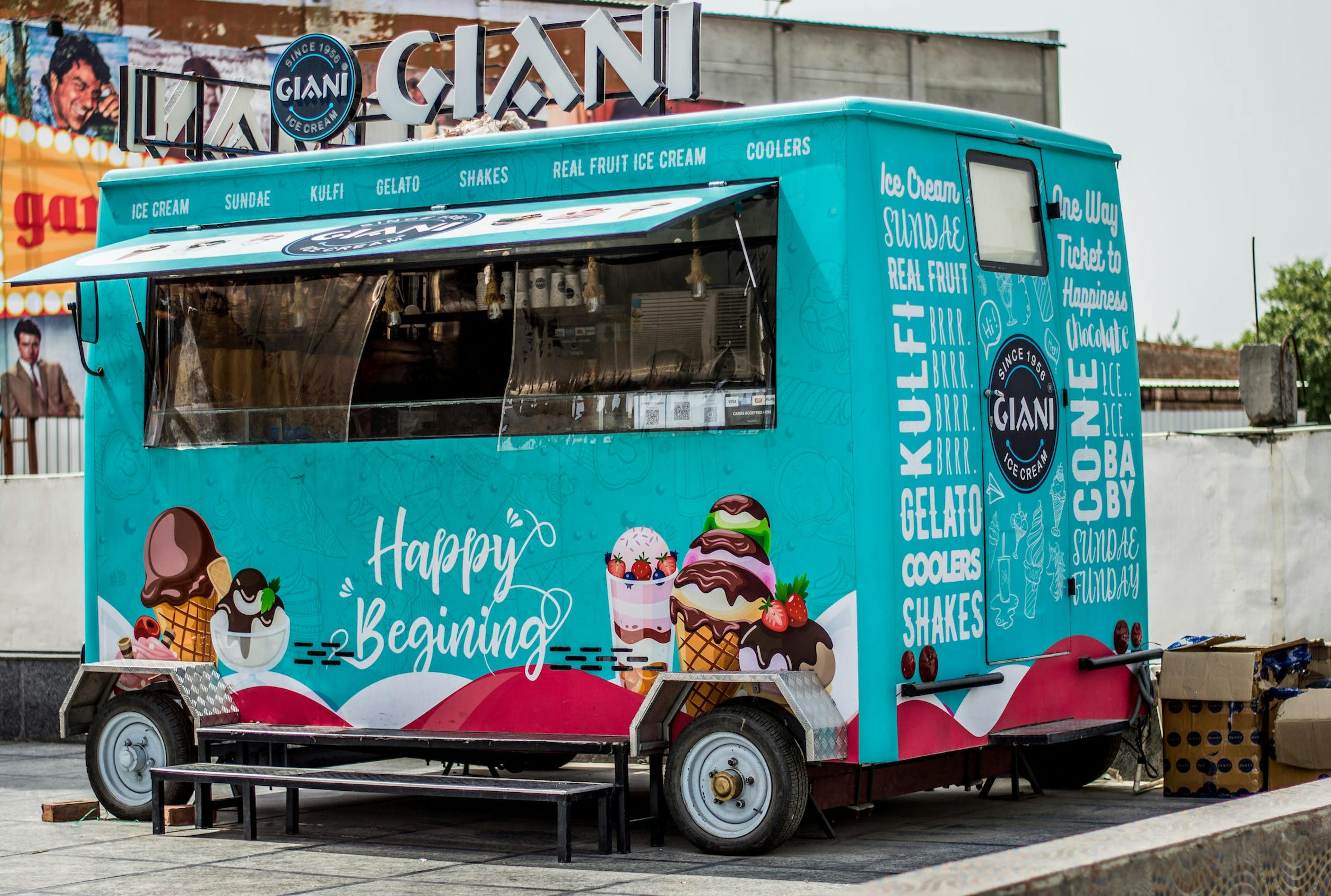 Image of an Ice Cream food truck