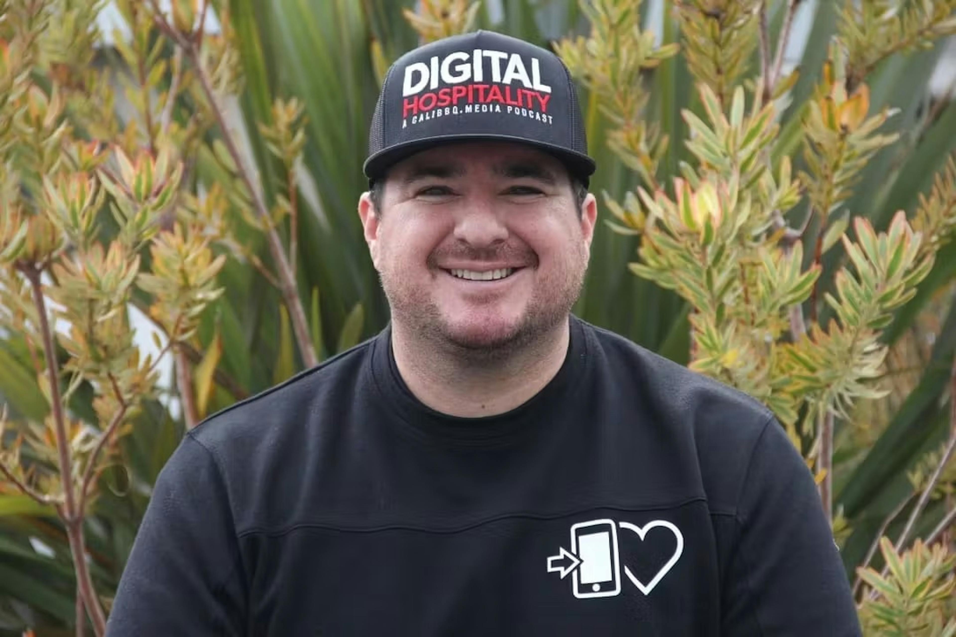 Shawn Walchef, owner of Cali BBQ in San Diego, California. 