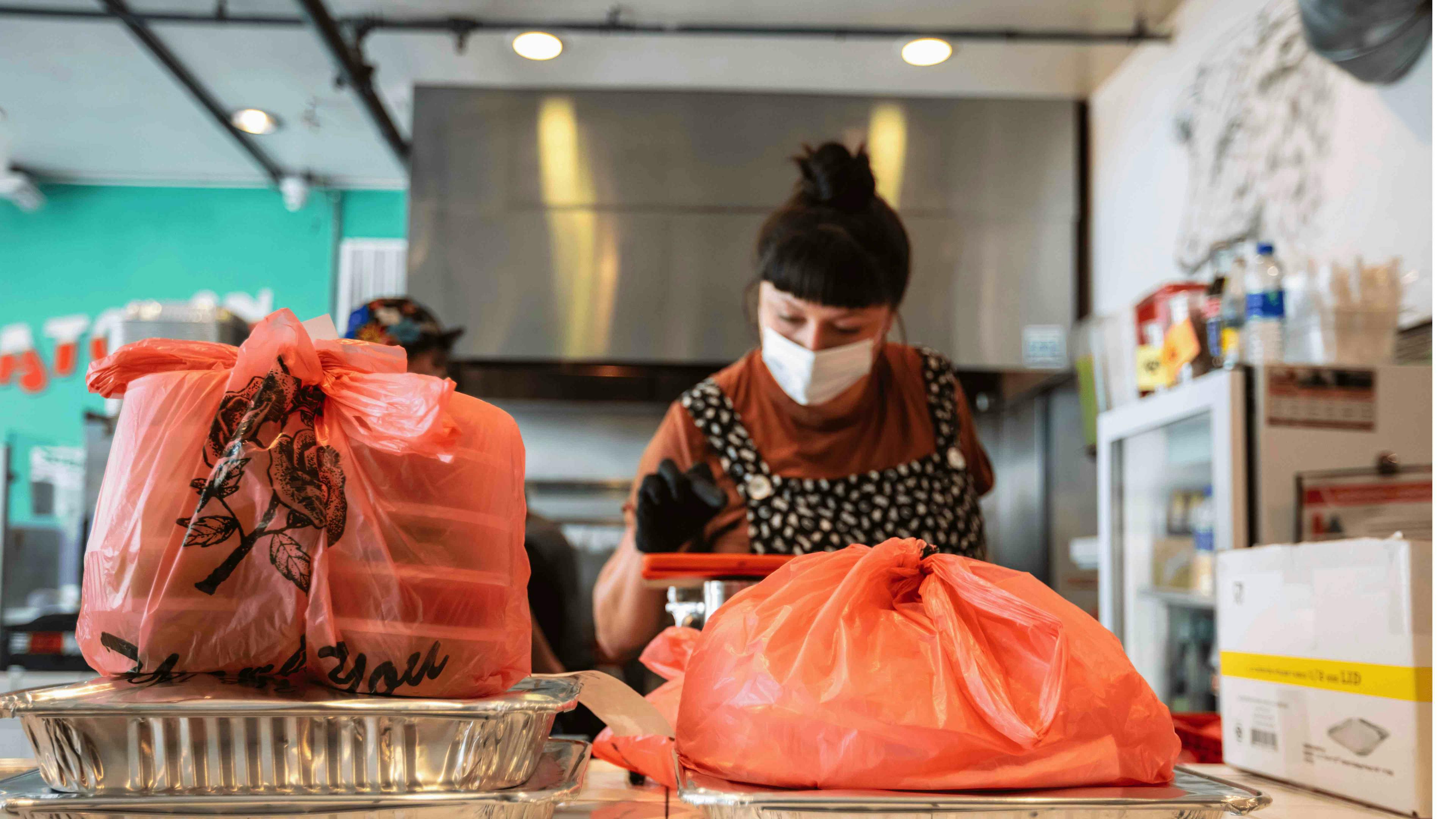 Image of restaurant employee