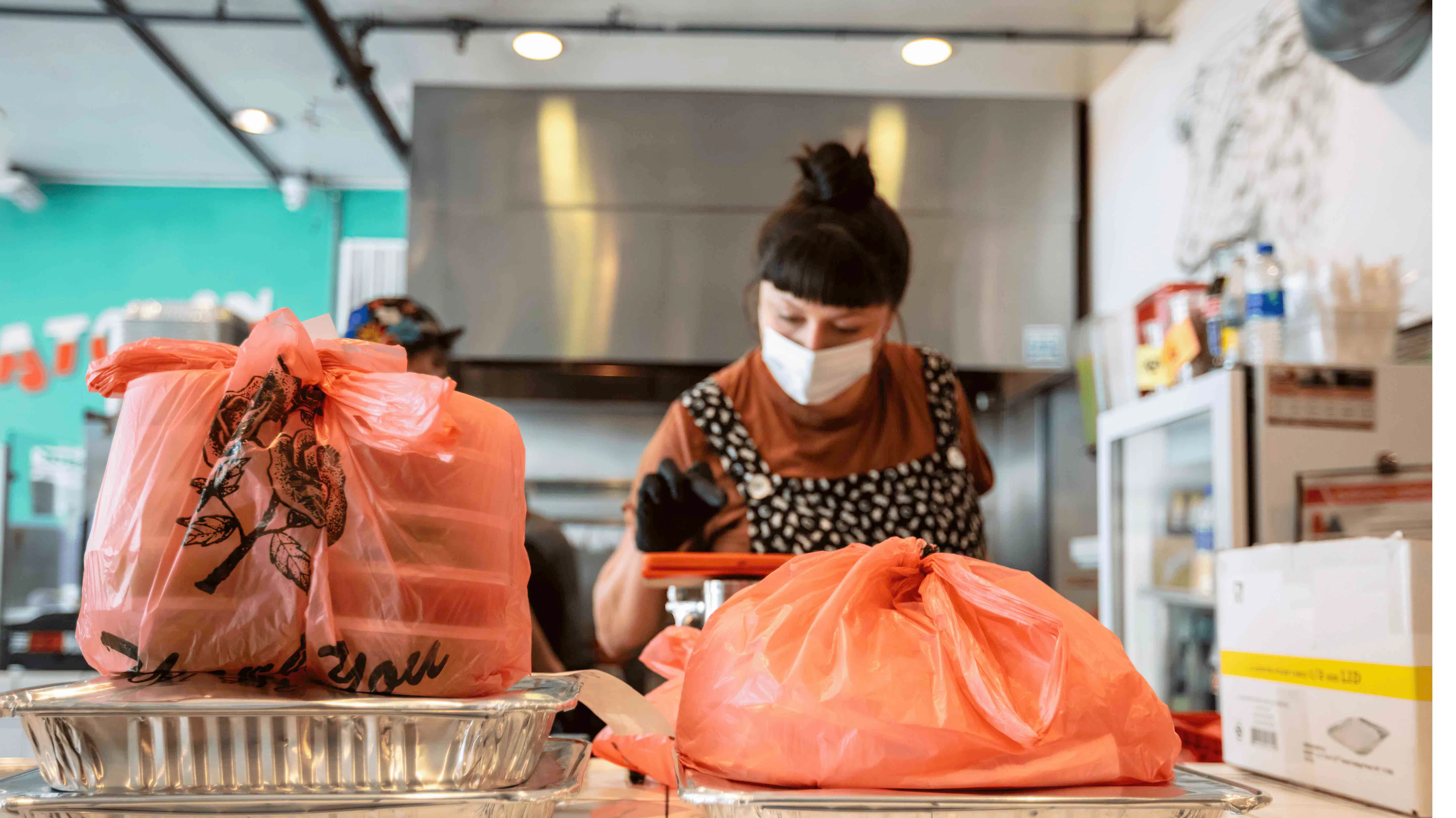 Image of restaurant employee