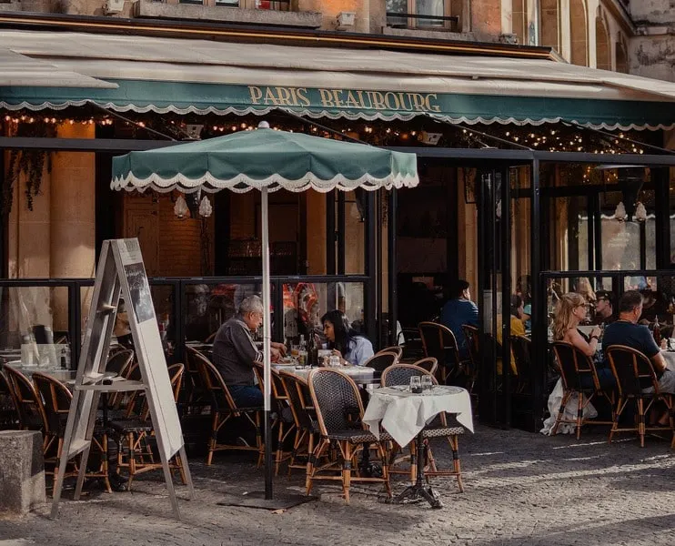 Terrasse restaurant 