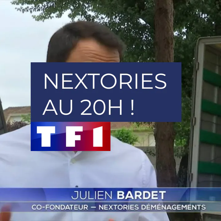 Nextories présent au JT de 20H de TF1