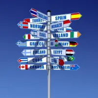 Déménagement international, spécificités
