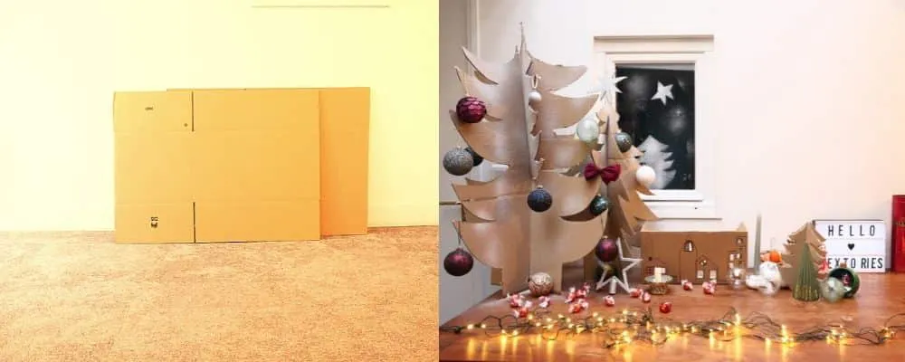 diy carton deco de noel