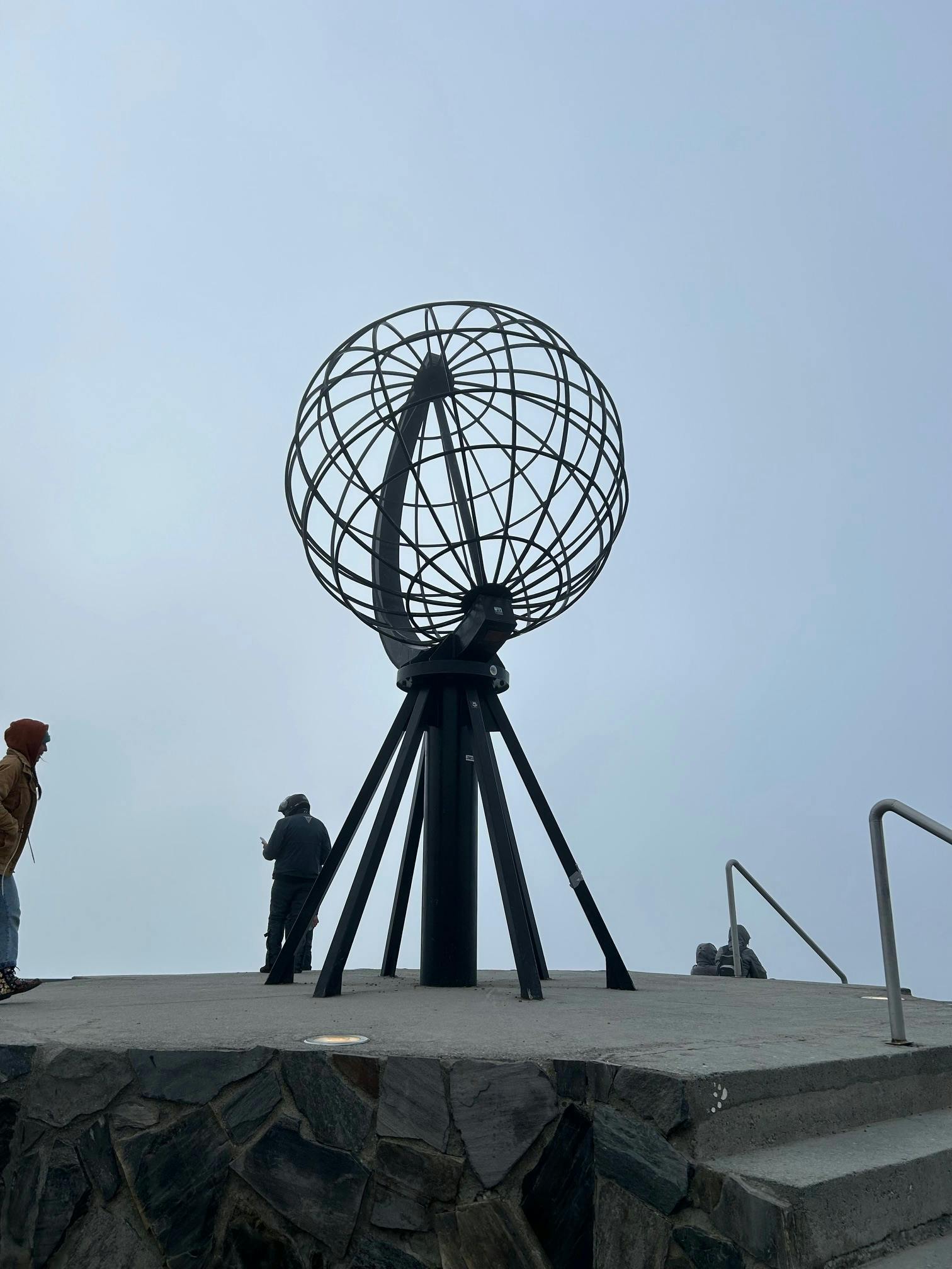 Monument at Nordkapp