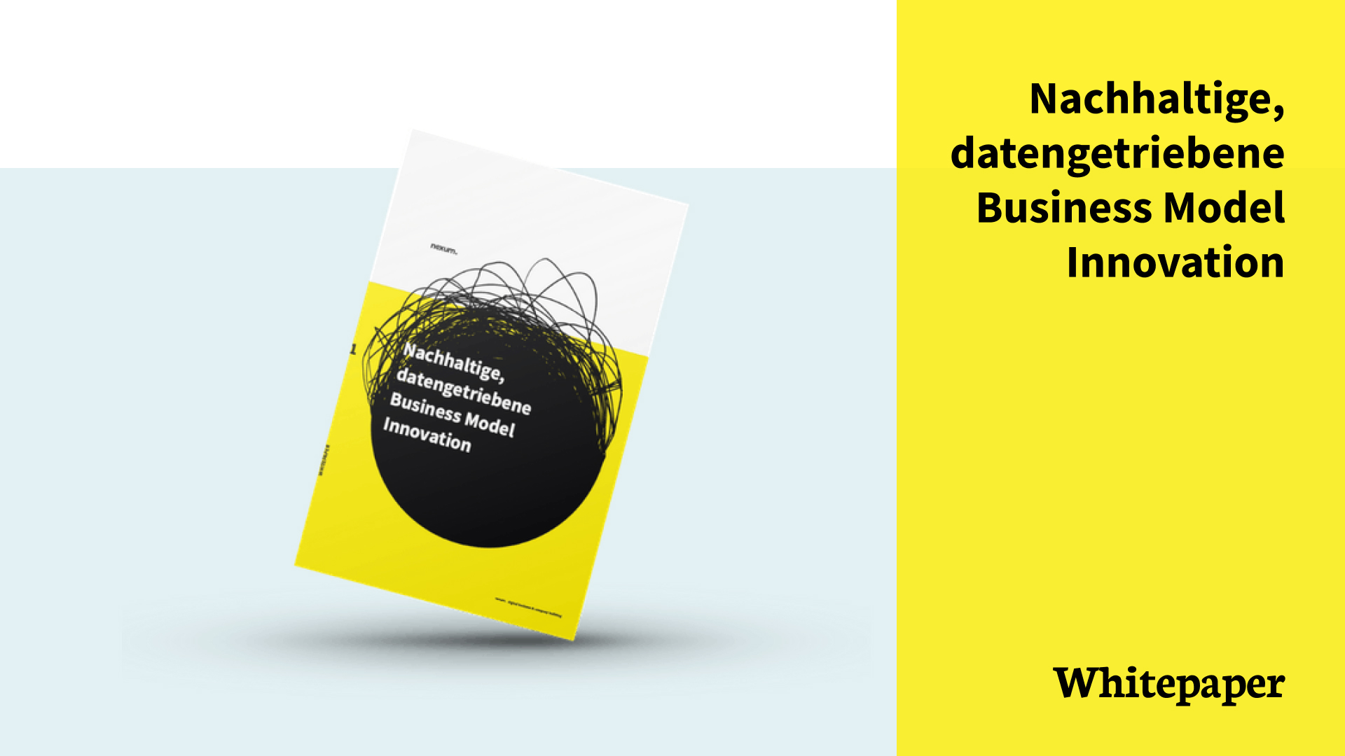 Whitepaper: Nachhaltige, Datengetriebene Business Model Innovation ...