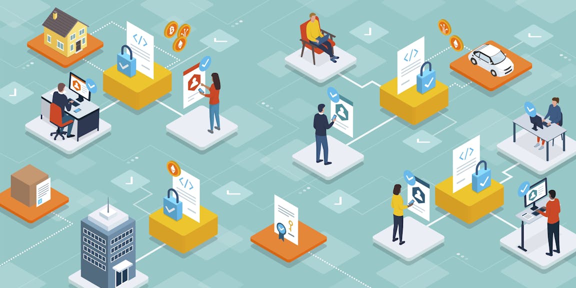 The smart contract is in the end nothing else than a decentralized contract.