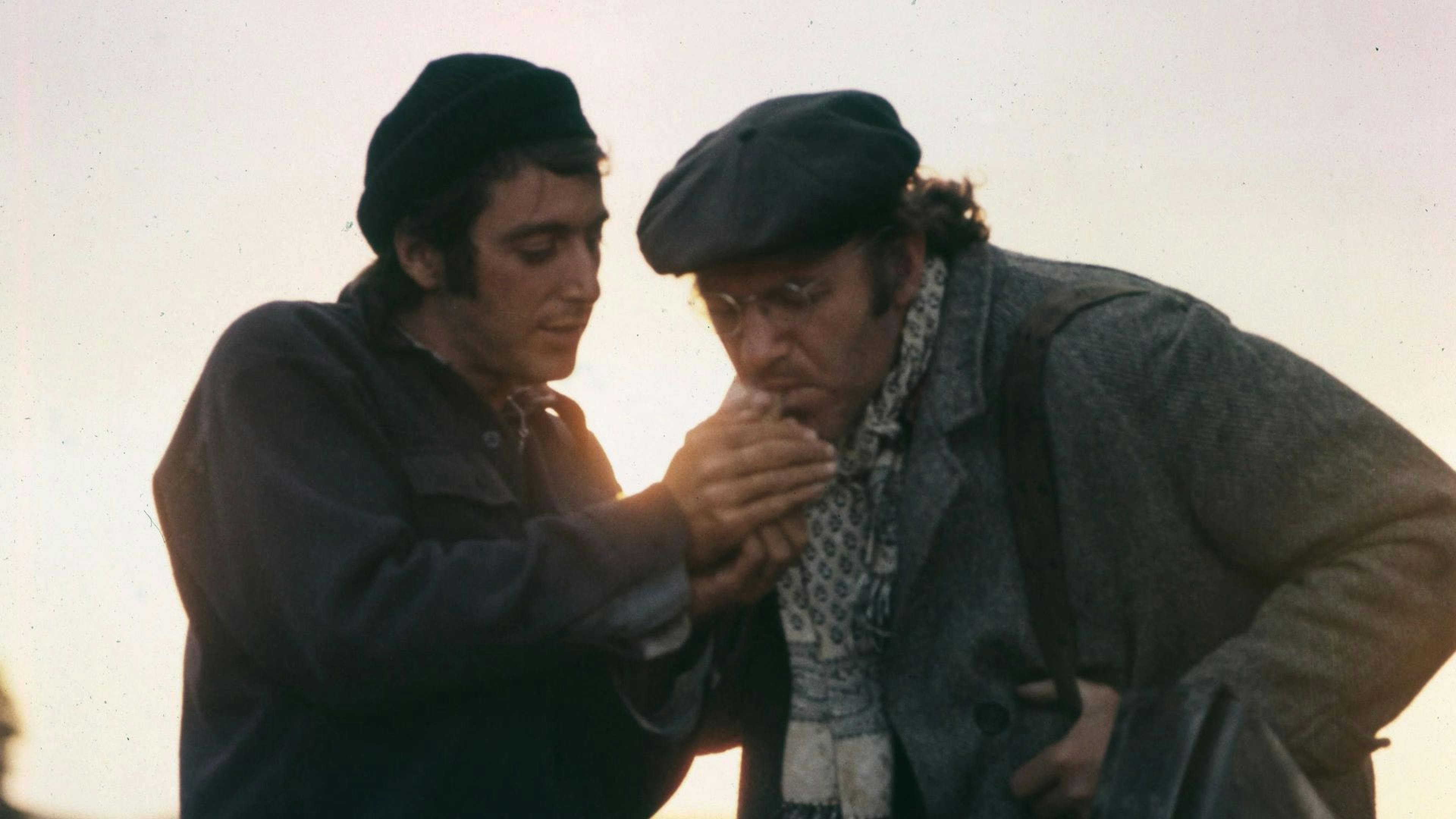 Al Pacino and Gene Hackman in Scarecrow