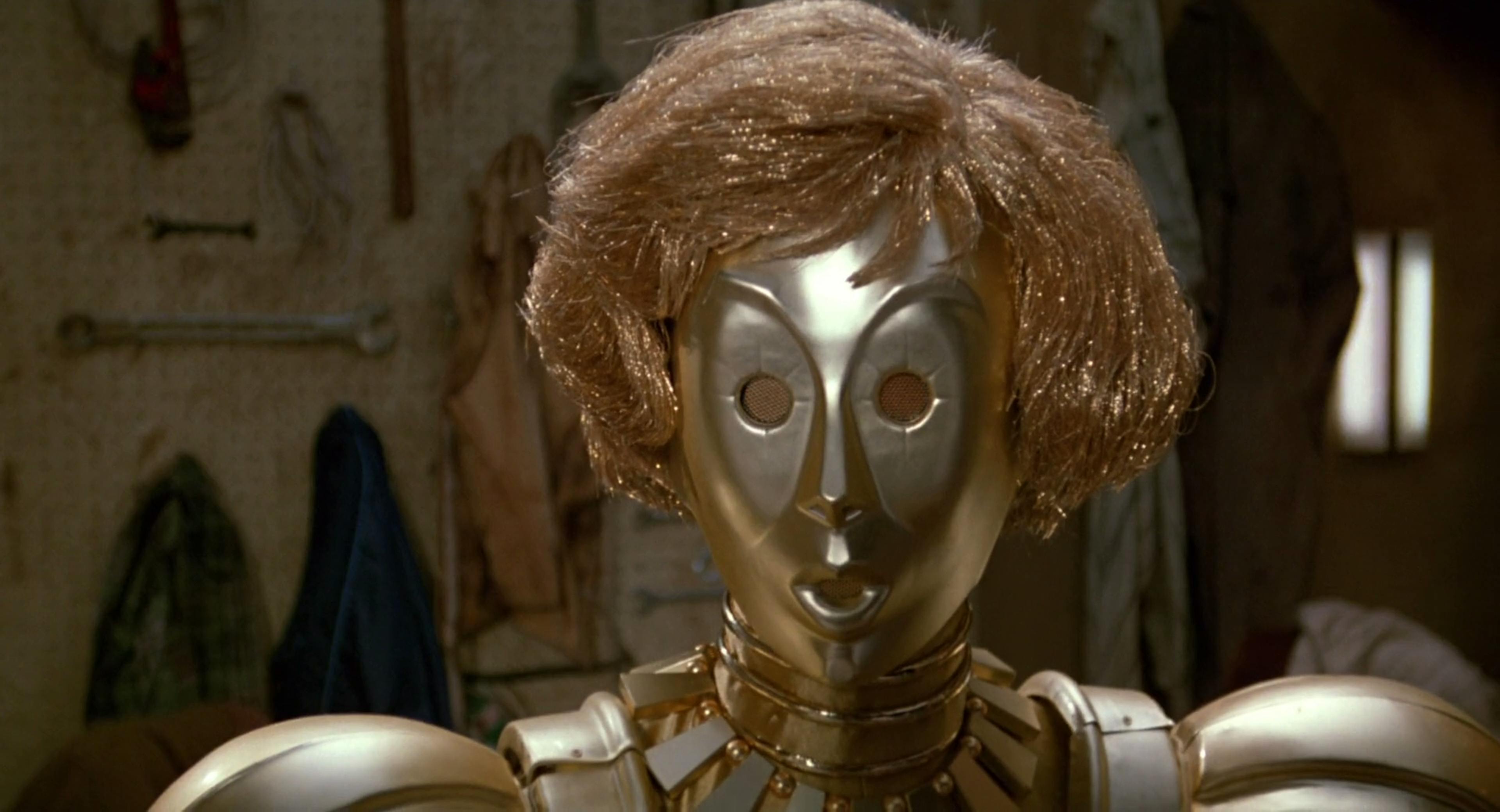 The voice of Joan Rivers as Dot Matrix in Spaceballs.