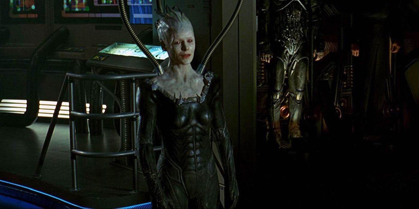 The Borg Queen in Star Trek: First Contact