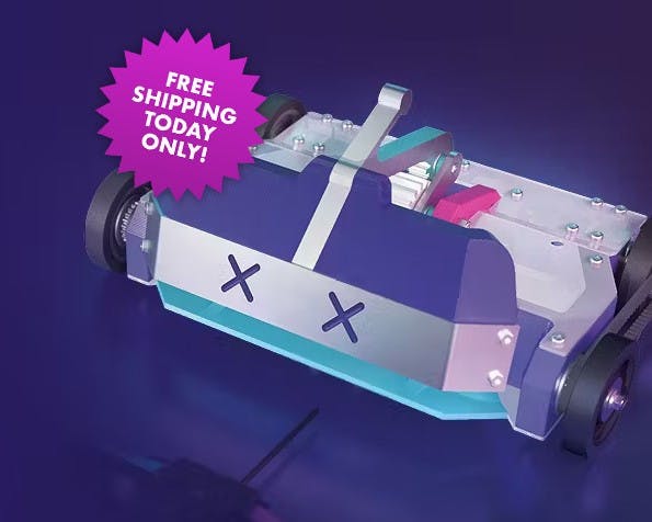 Small Robot Free Shipping Today Only
