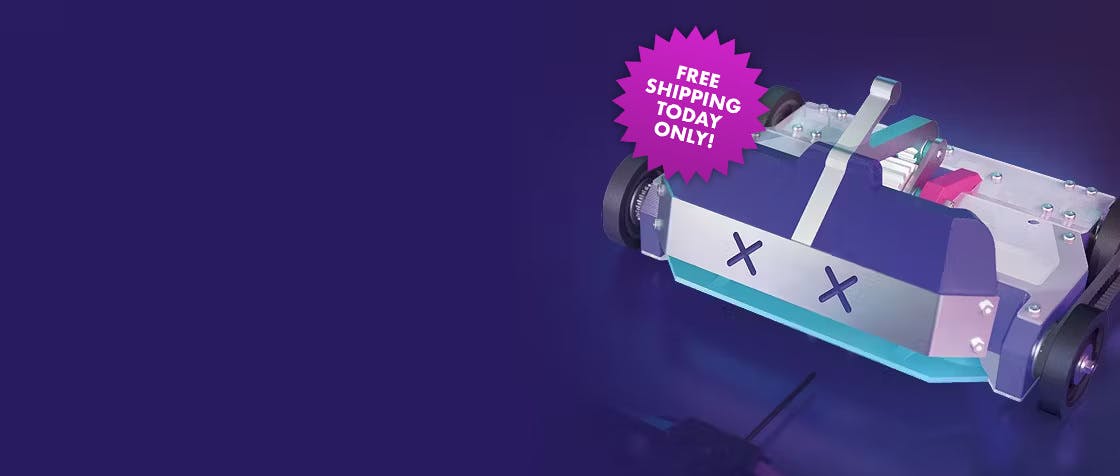 Small Robot with Free Shipping Today Only