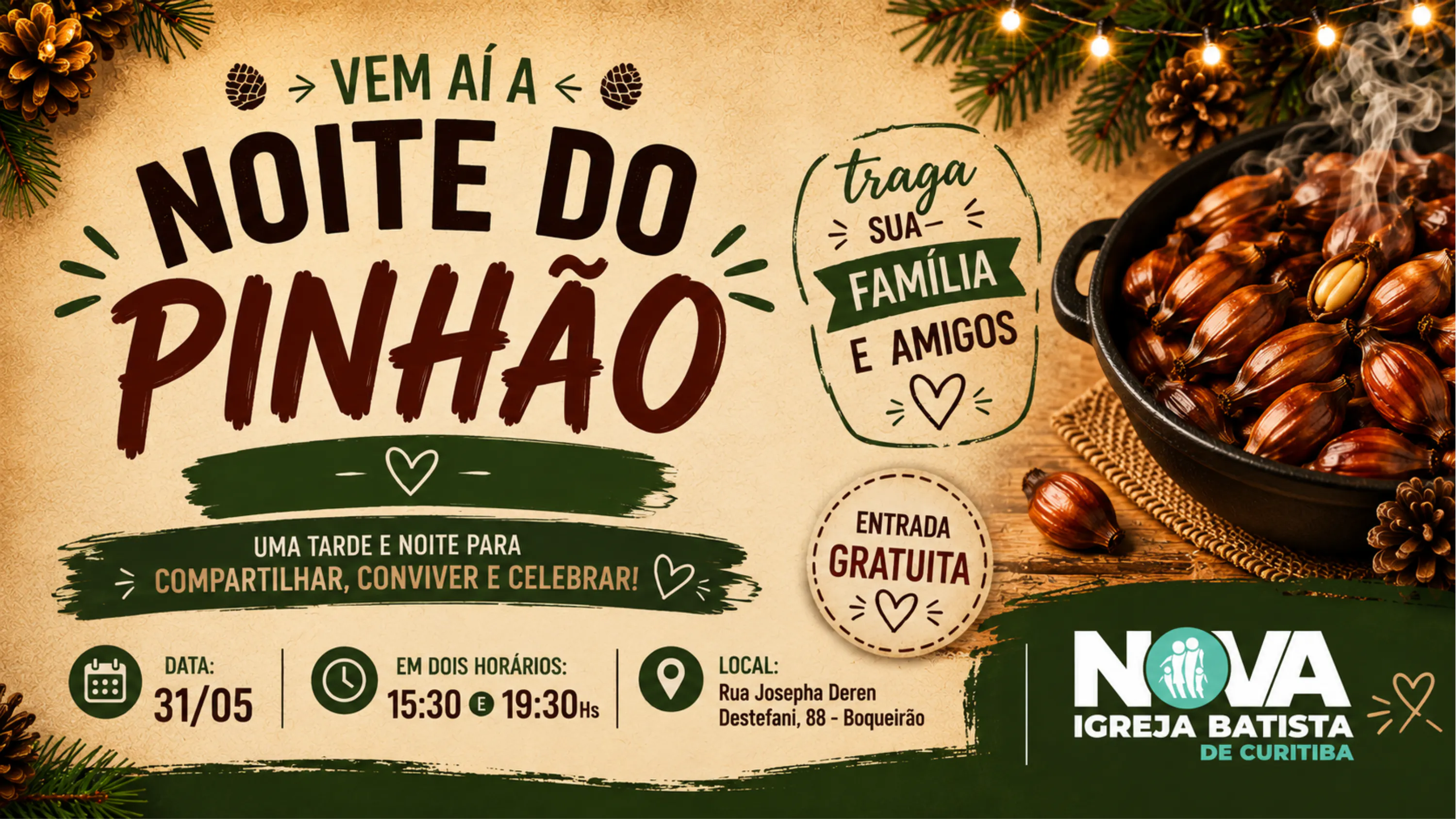 NOITE DO PINHÃO