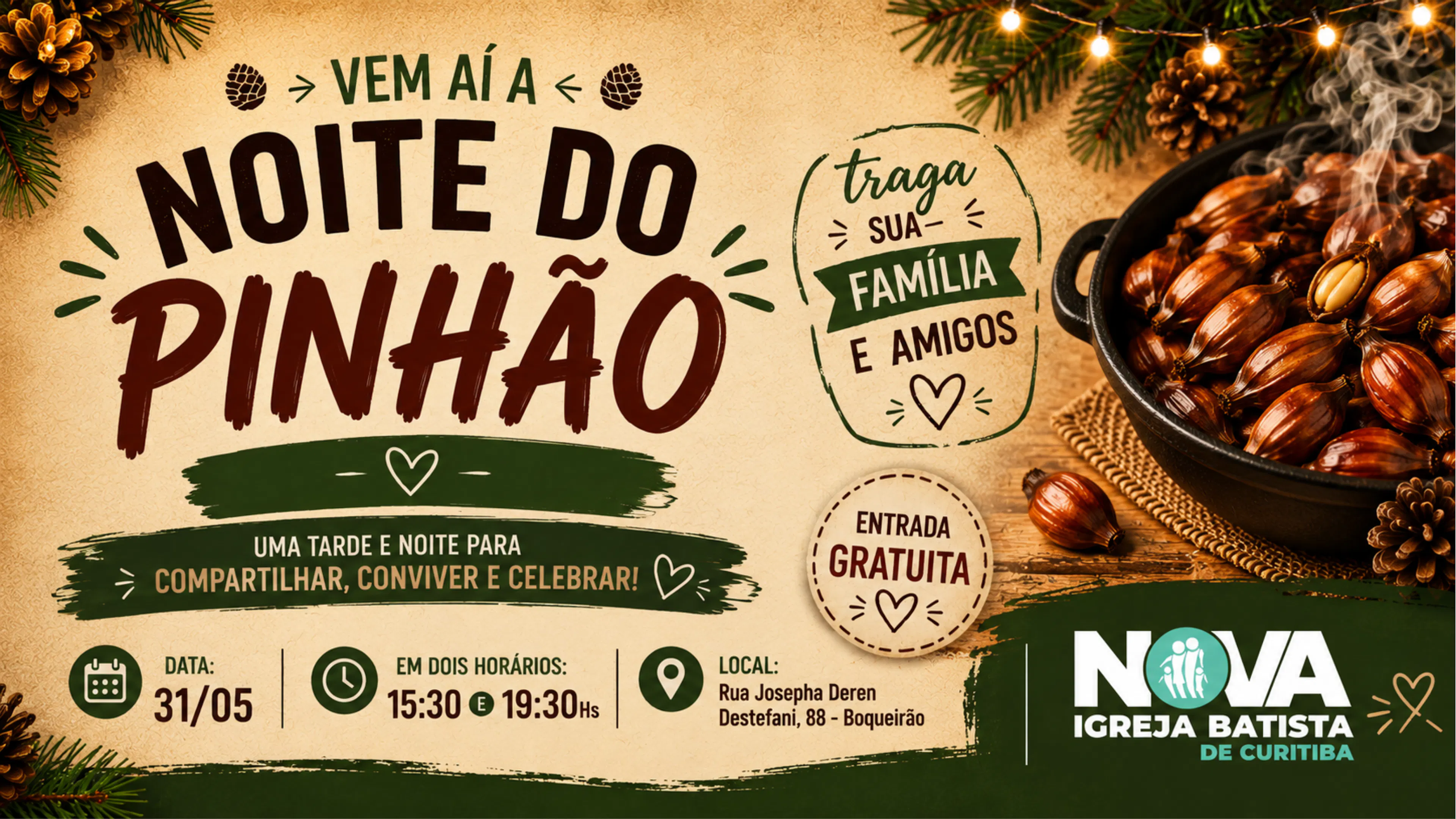 NOITE DO PINHÃO