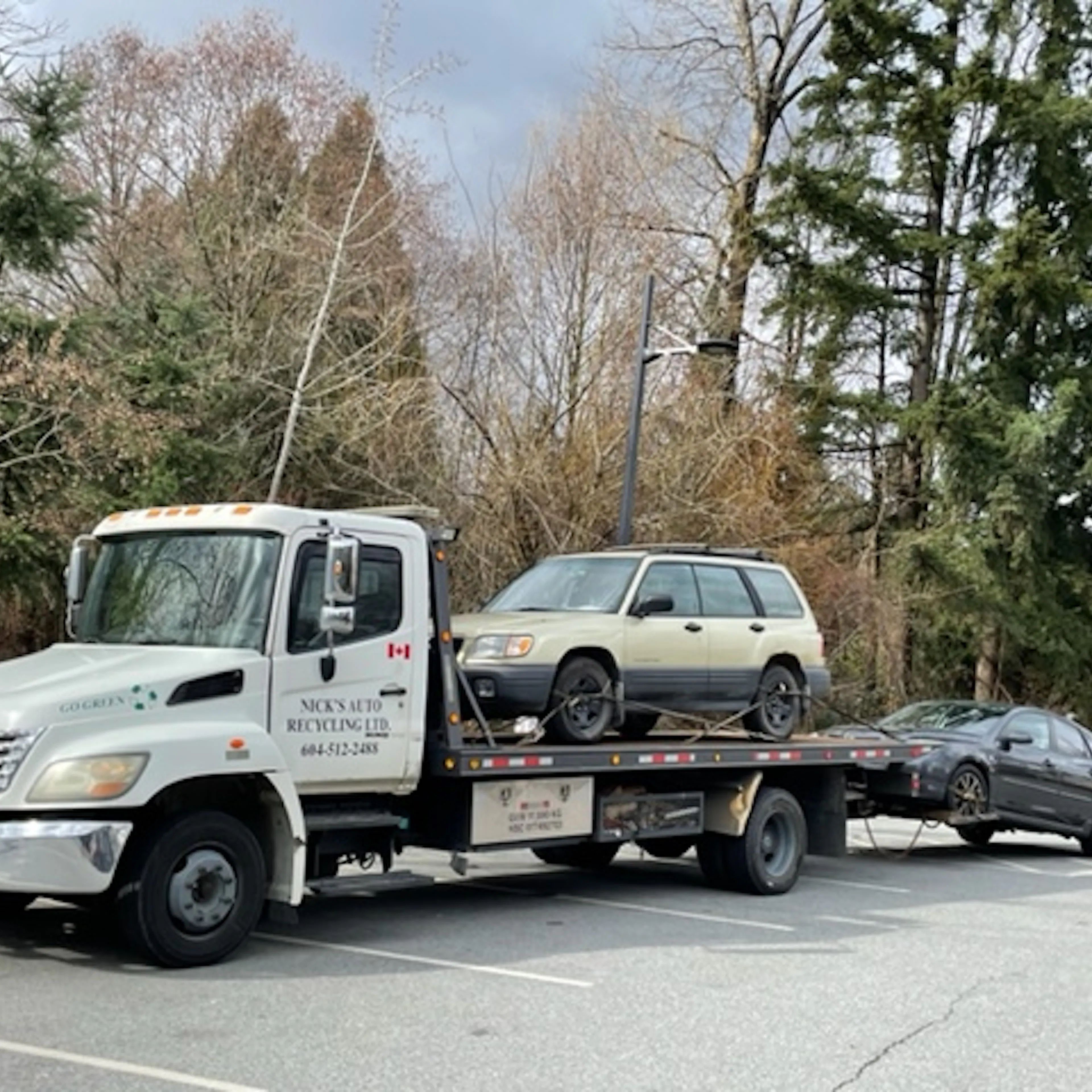 Flat Bed Service Available from Nick's Green Auto Towing