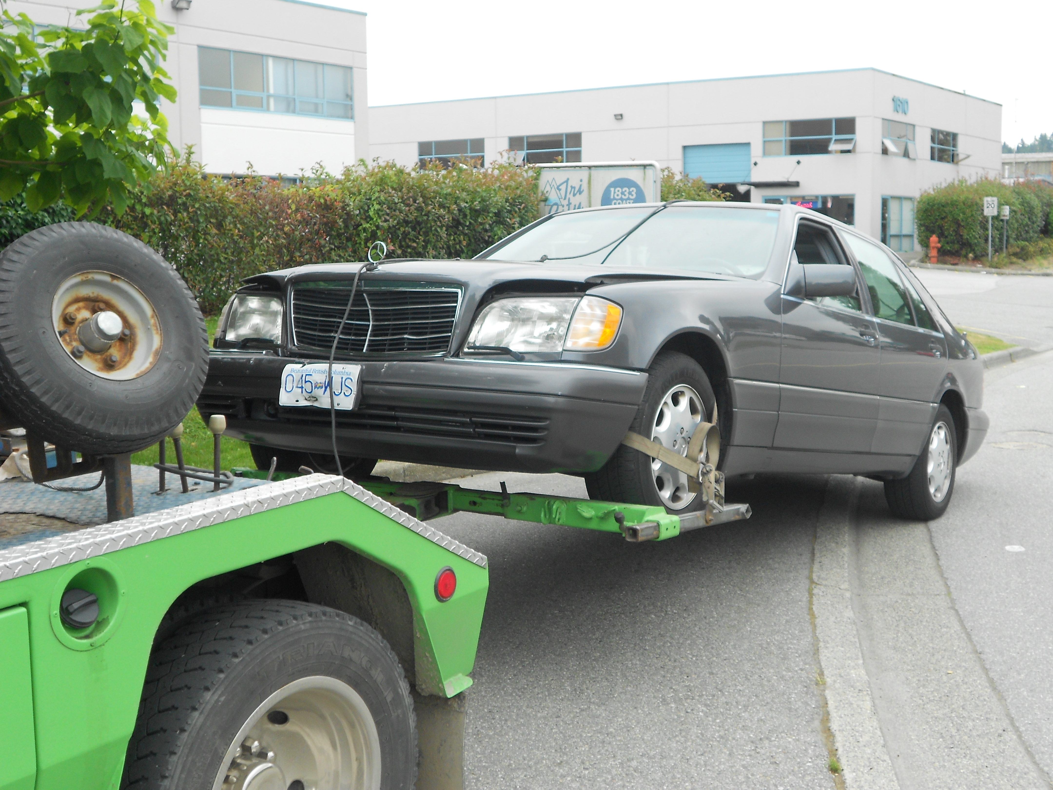 Mercedes pick up in Coquitlam
