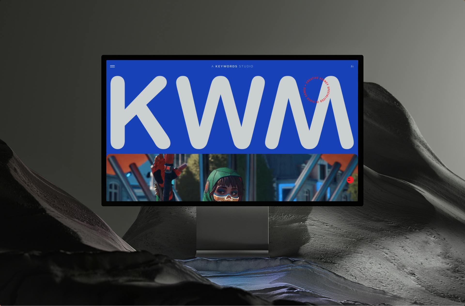Homepage overview on KWM Studio website