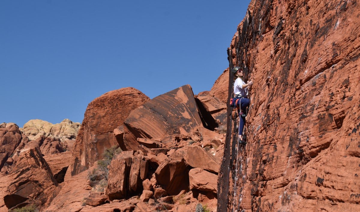 Nicola in the Red Rocks