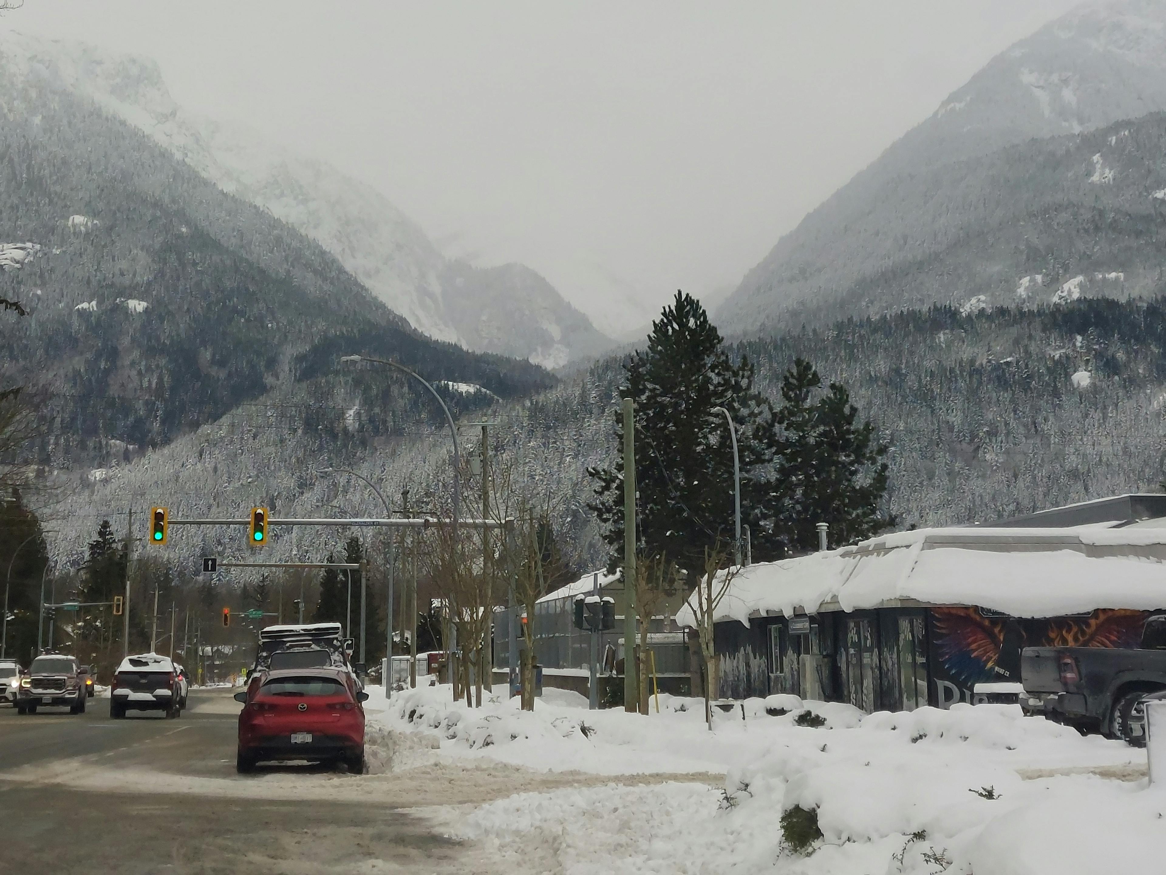 Squamish on a snow day