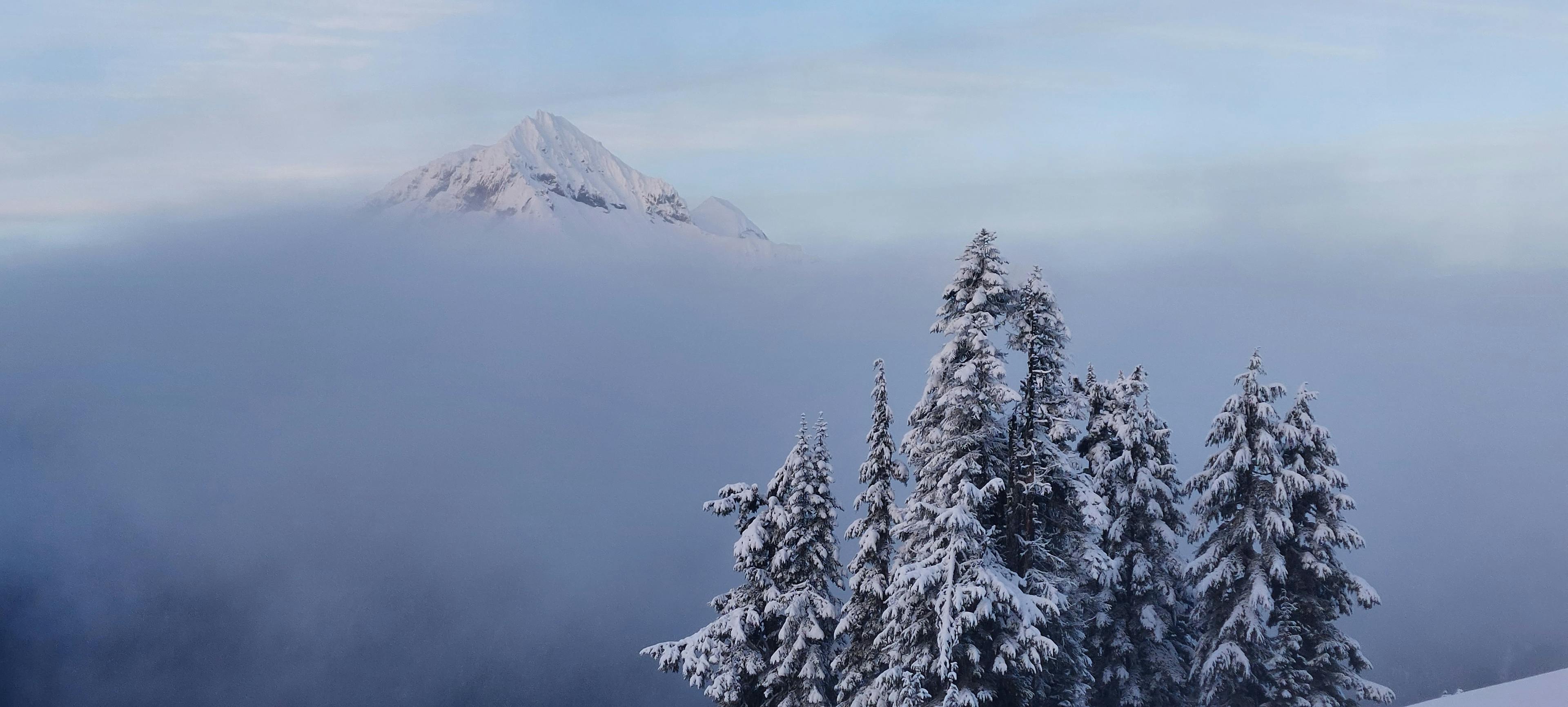 Atwell through the clouds