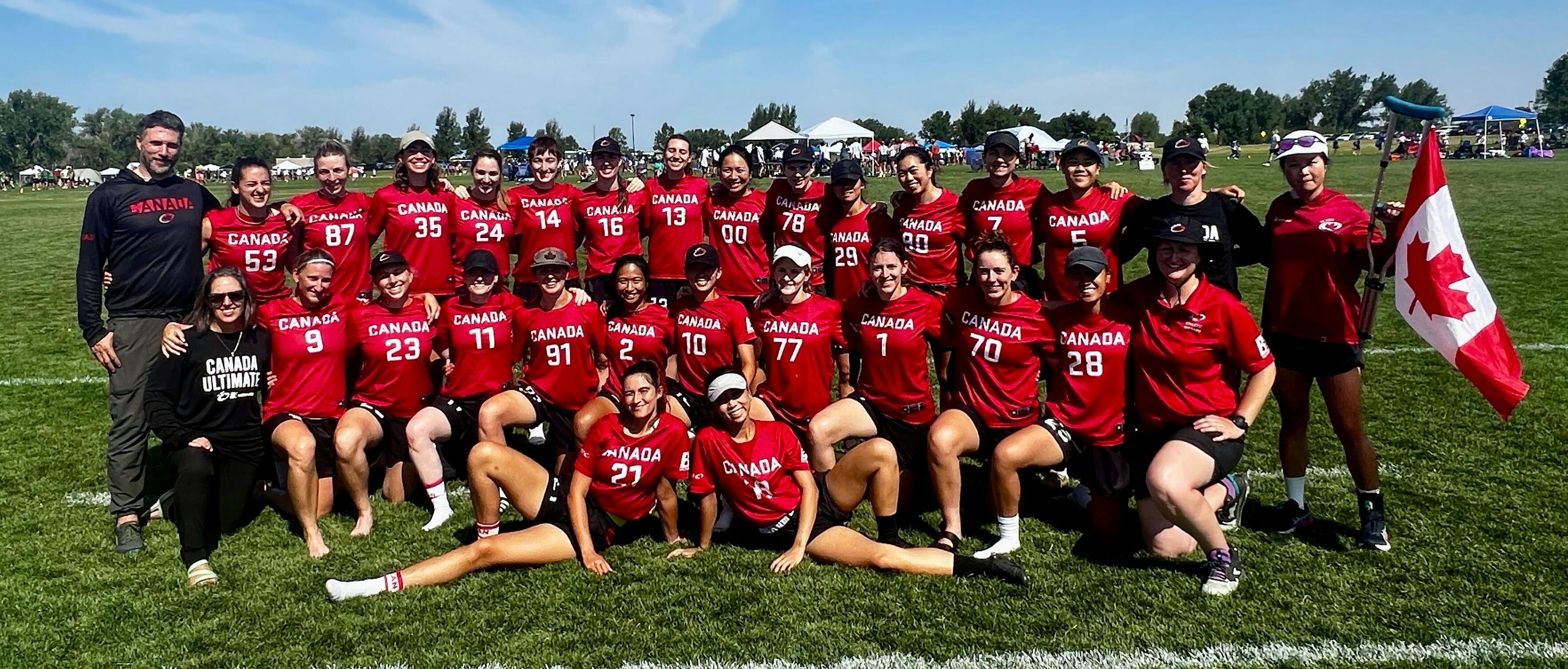 Team photo of TCW 2024 at US Open.