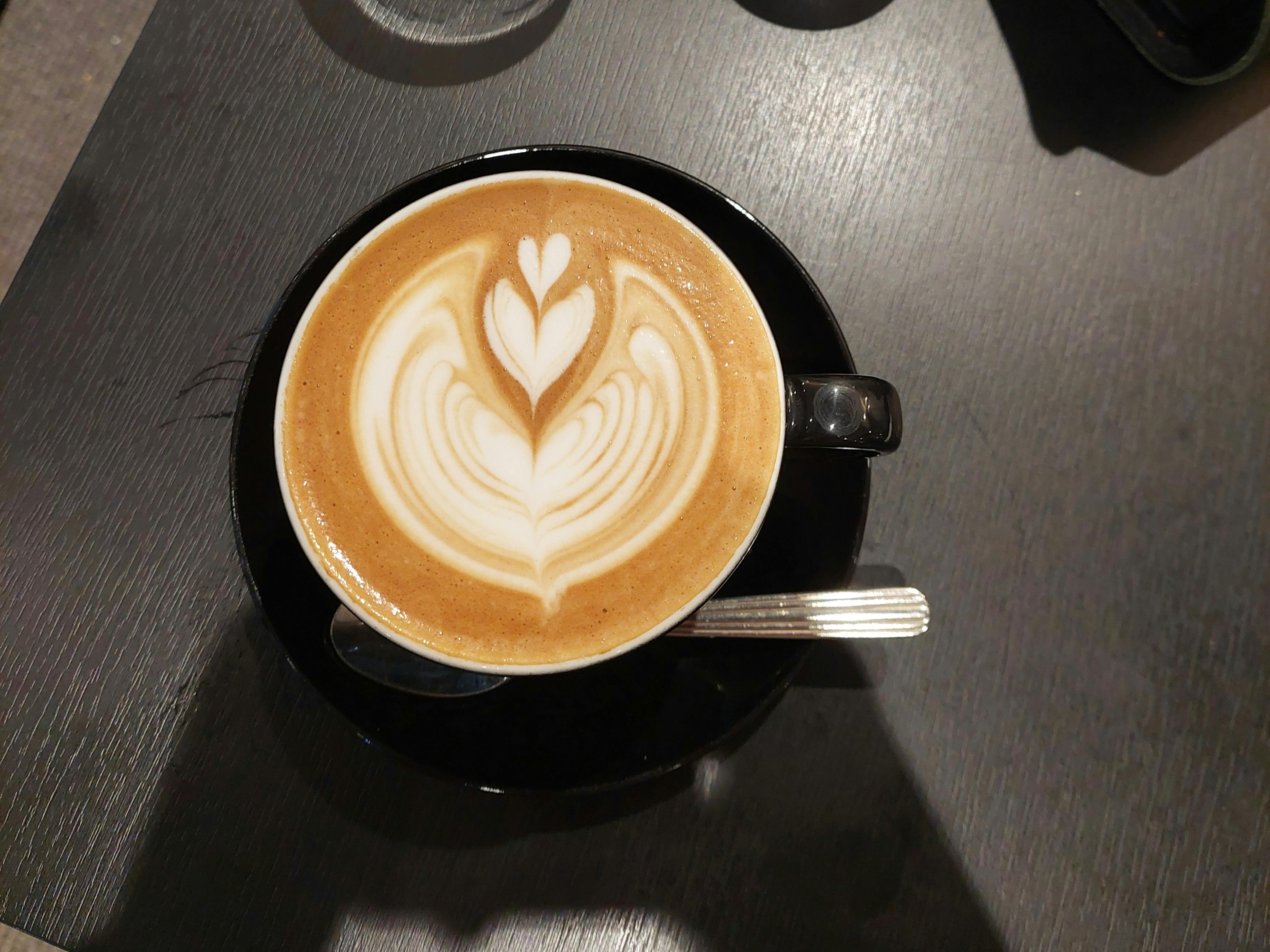 Photo of a flat white