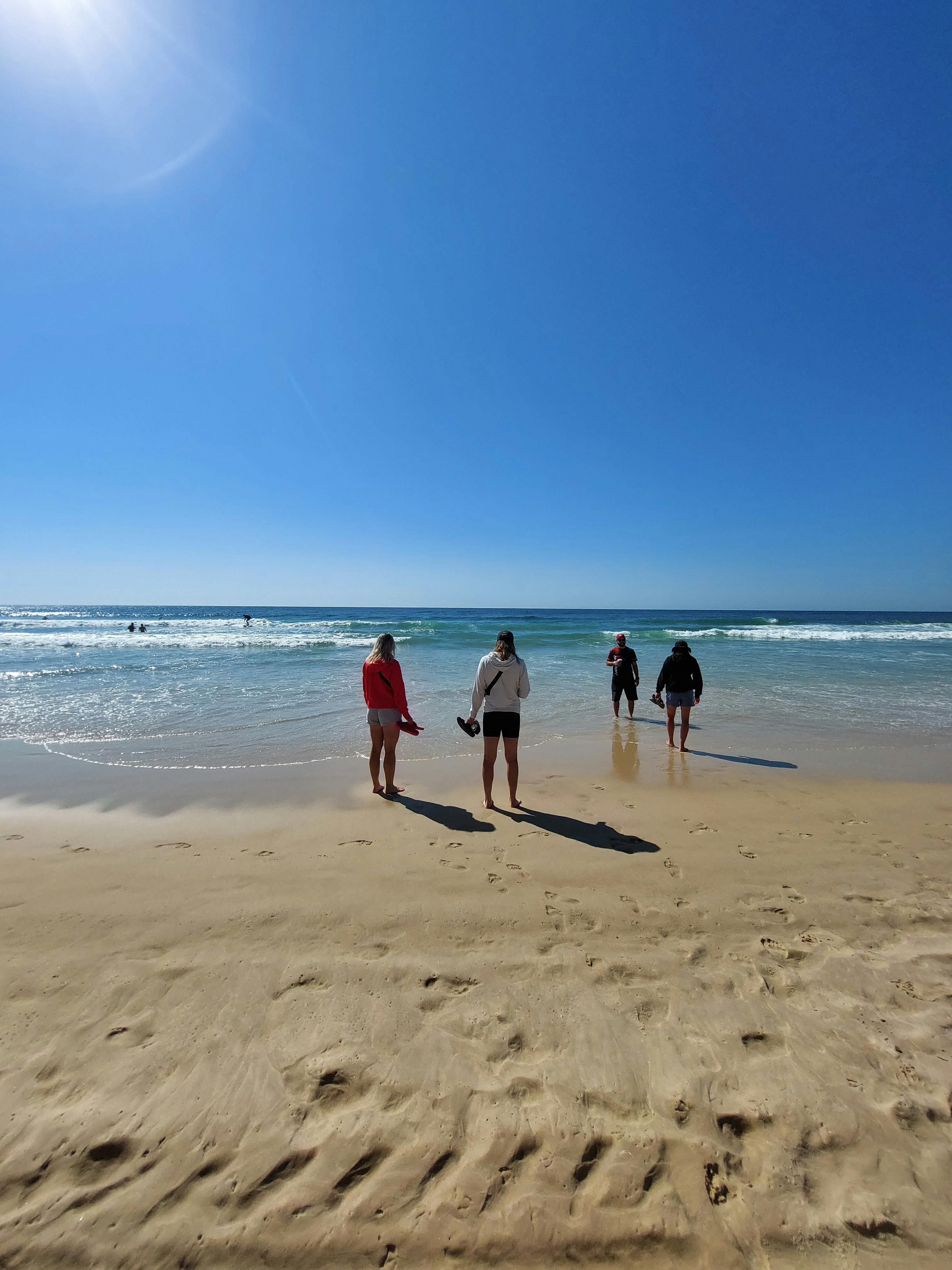 The beach at Surfer's Paradise