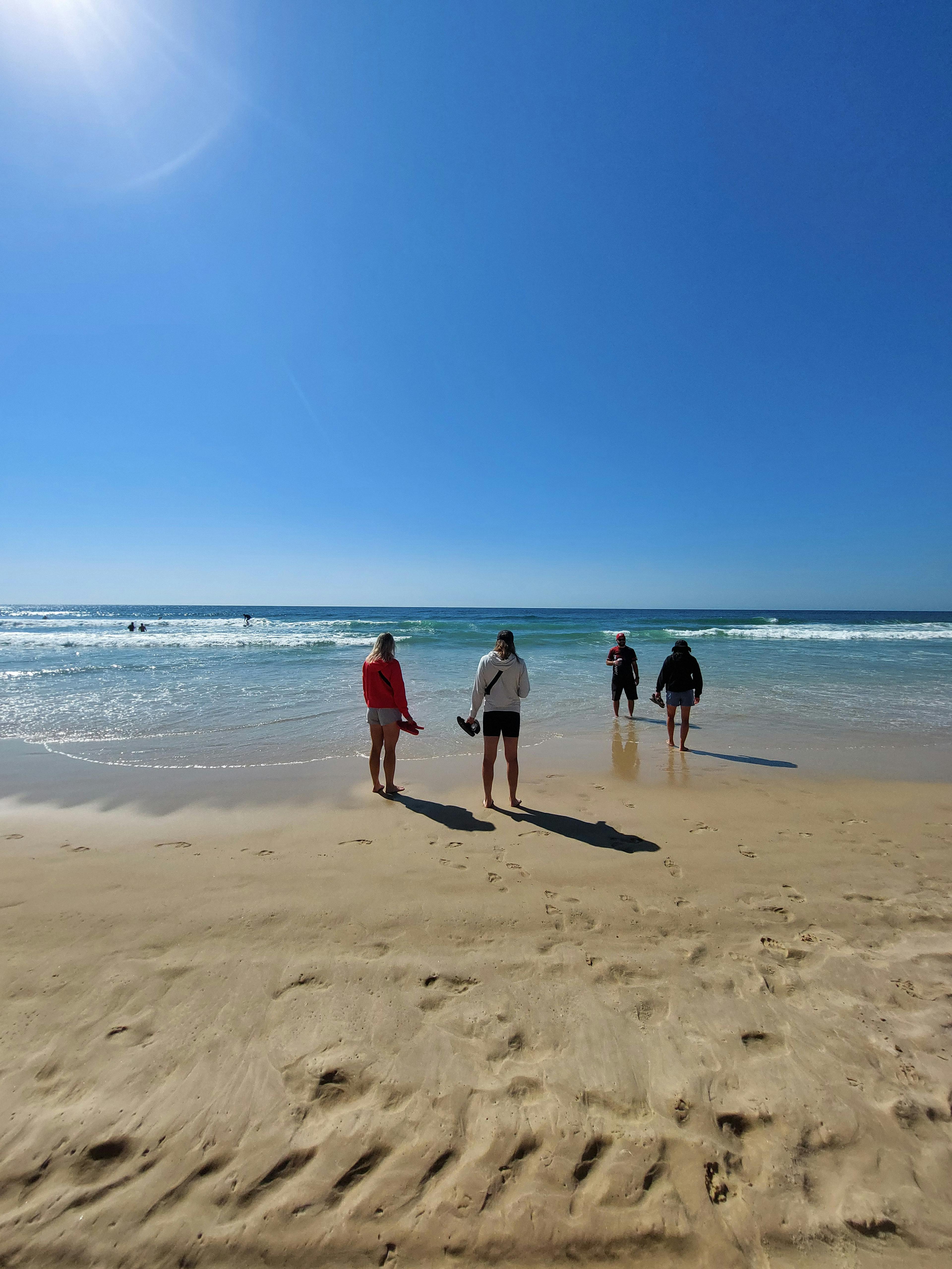 The beach at Surfer's Paradise