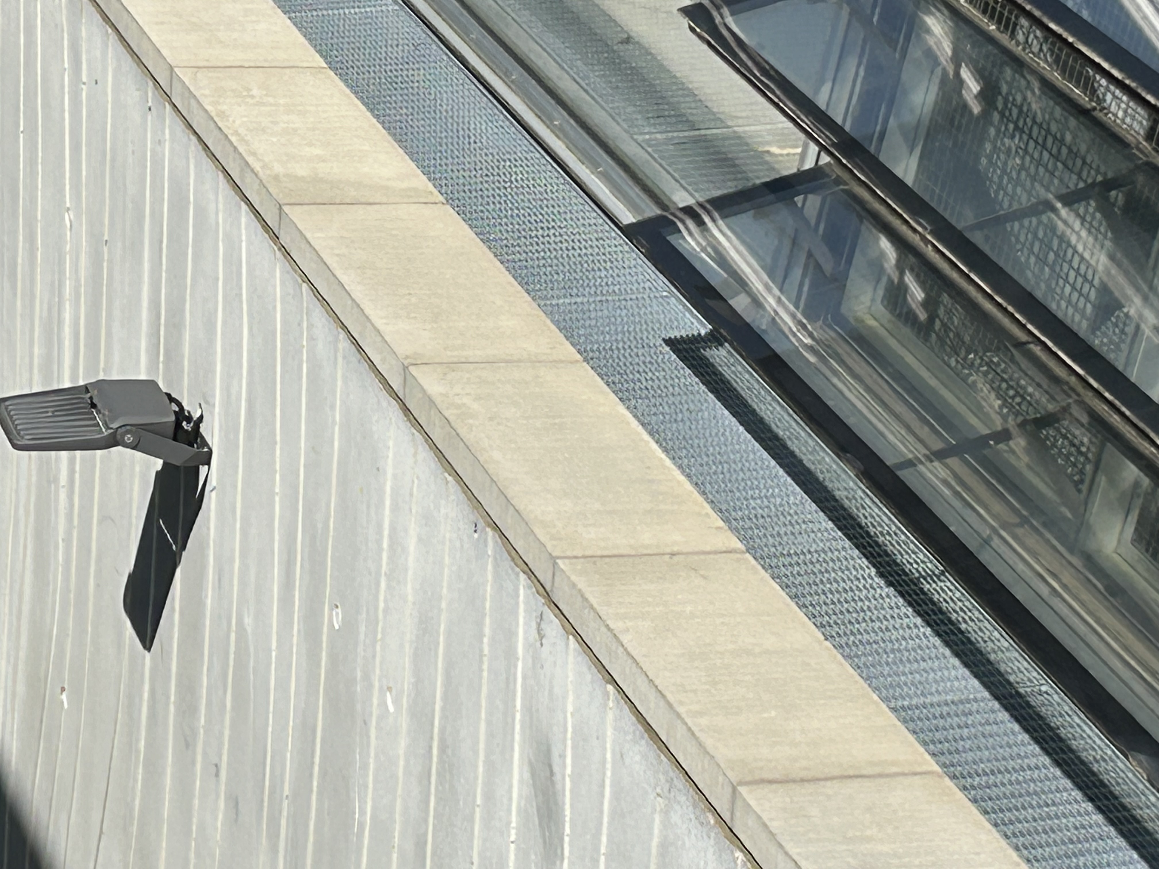 Brüstungsabdeckungen MAP Pultdach aus Beton