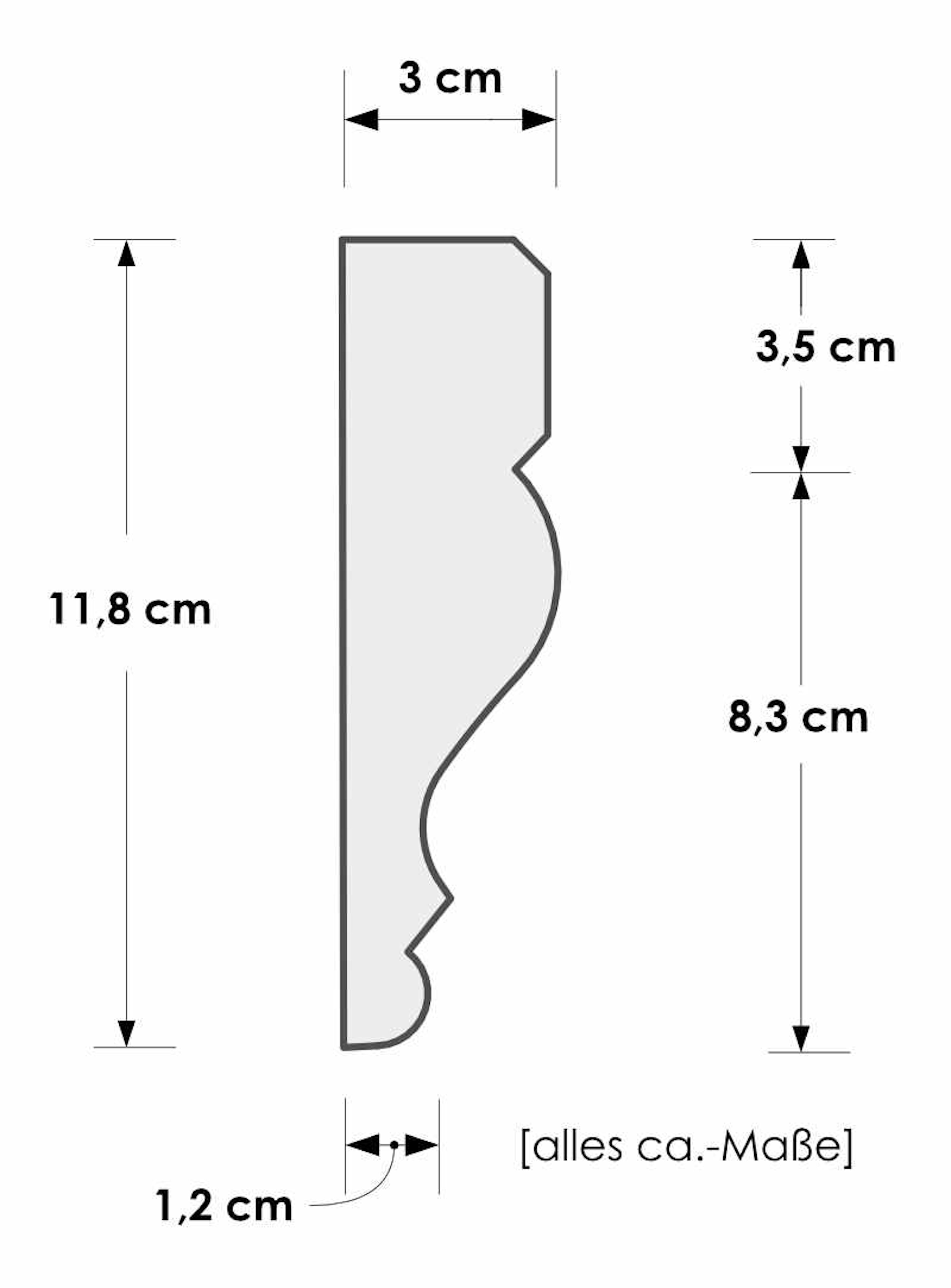 Niessen-_-GP-12-03-Gesimsprofil-Sockelleiste_Zeichnung