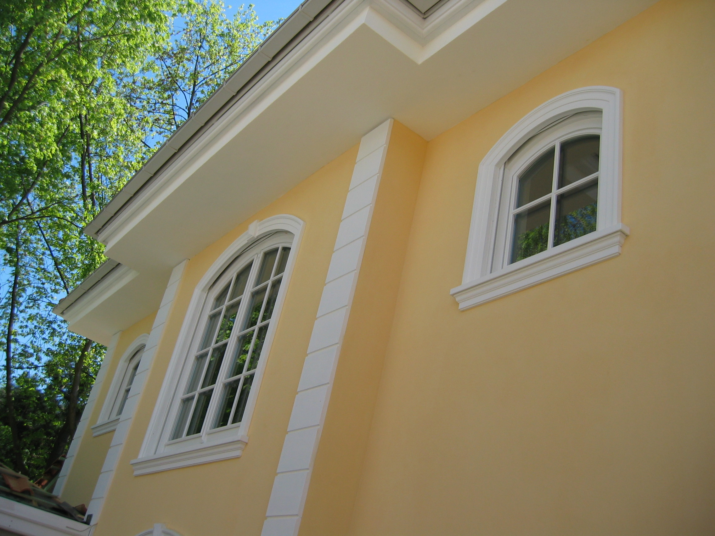 Fenstergewände FLG 500 - Kopfteile mit Radius