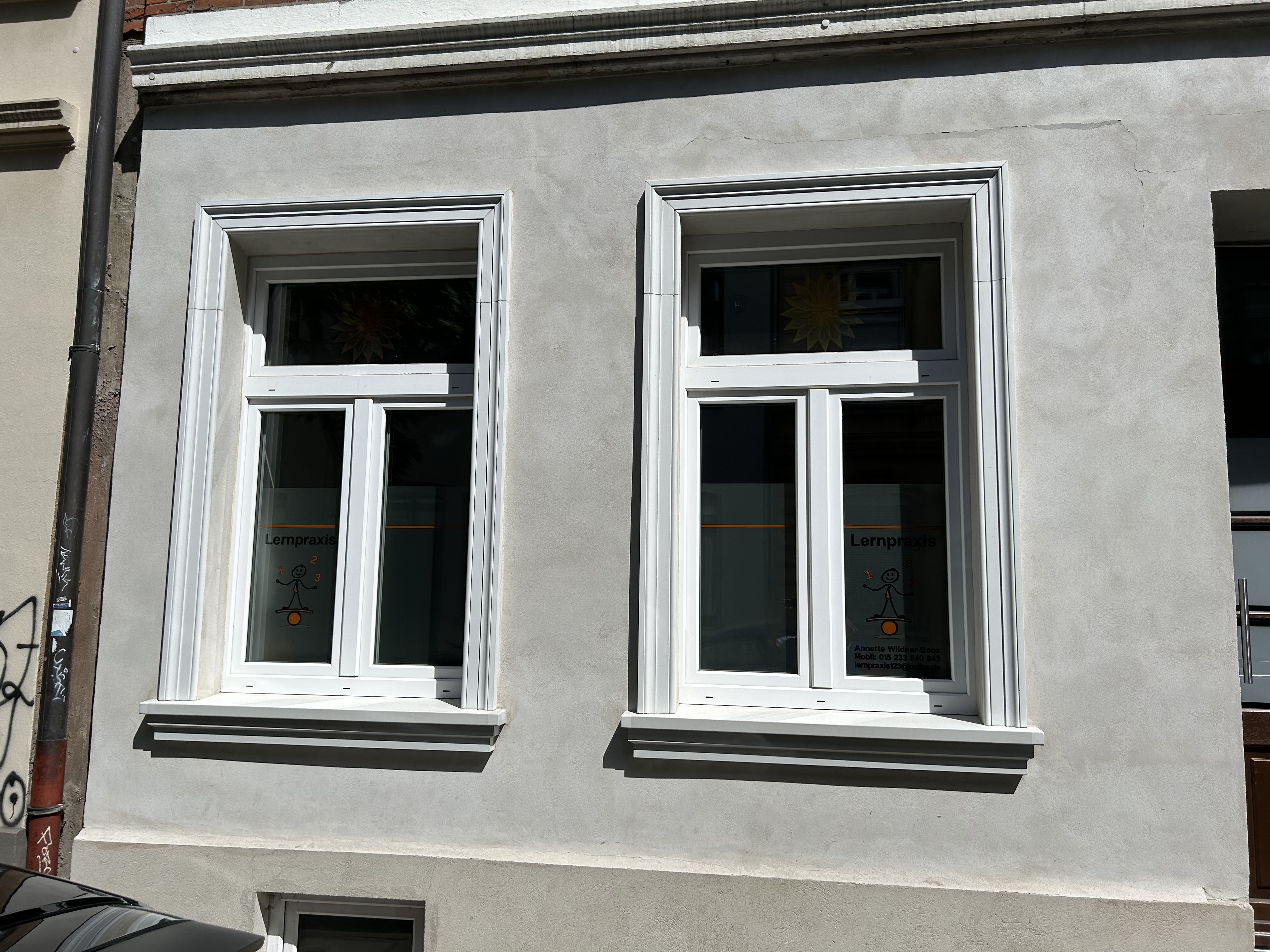 Fenster mit Umrahmungen FLG 500 aus Beton
