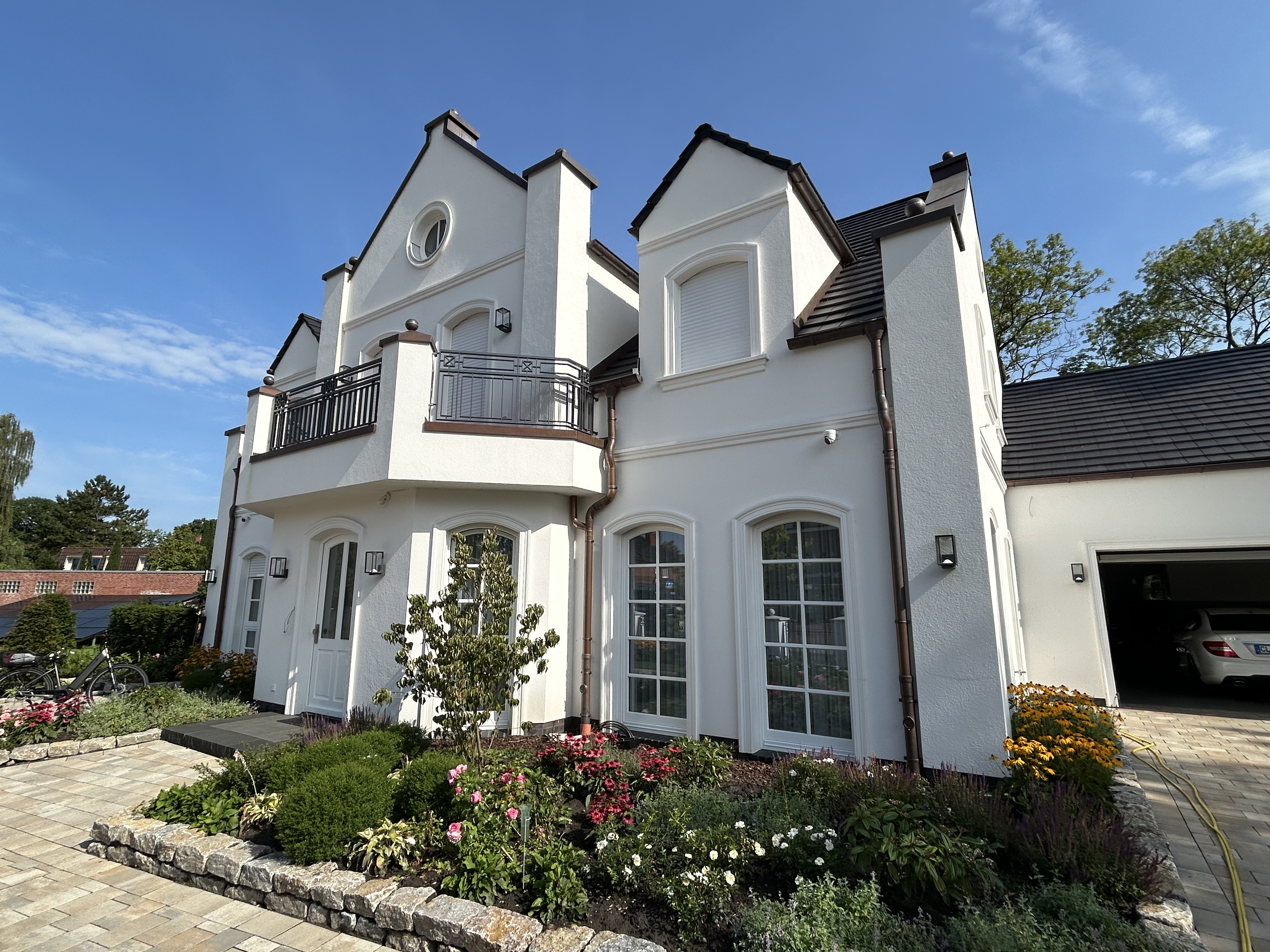 FLG 500 an einer Stadtvilla