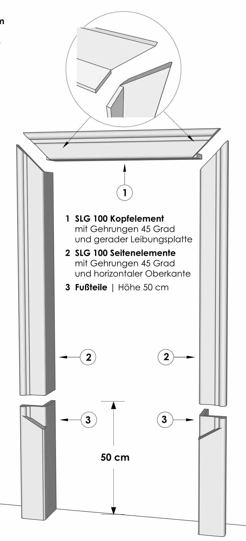 Niessen-_-SLG-100-Schalen-Winkelgewaende_front
