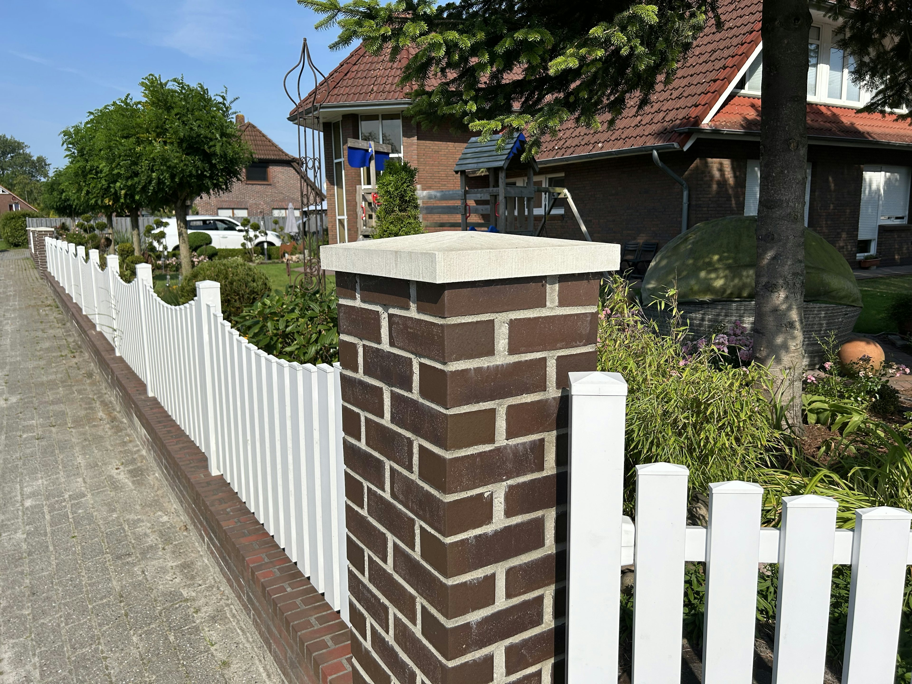 Pfeilerabdeckung PAR Walmdach