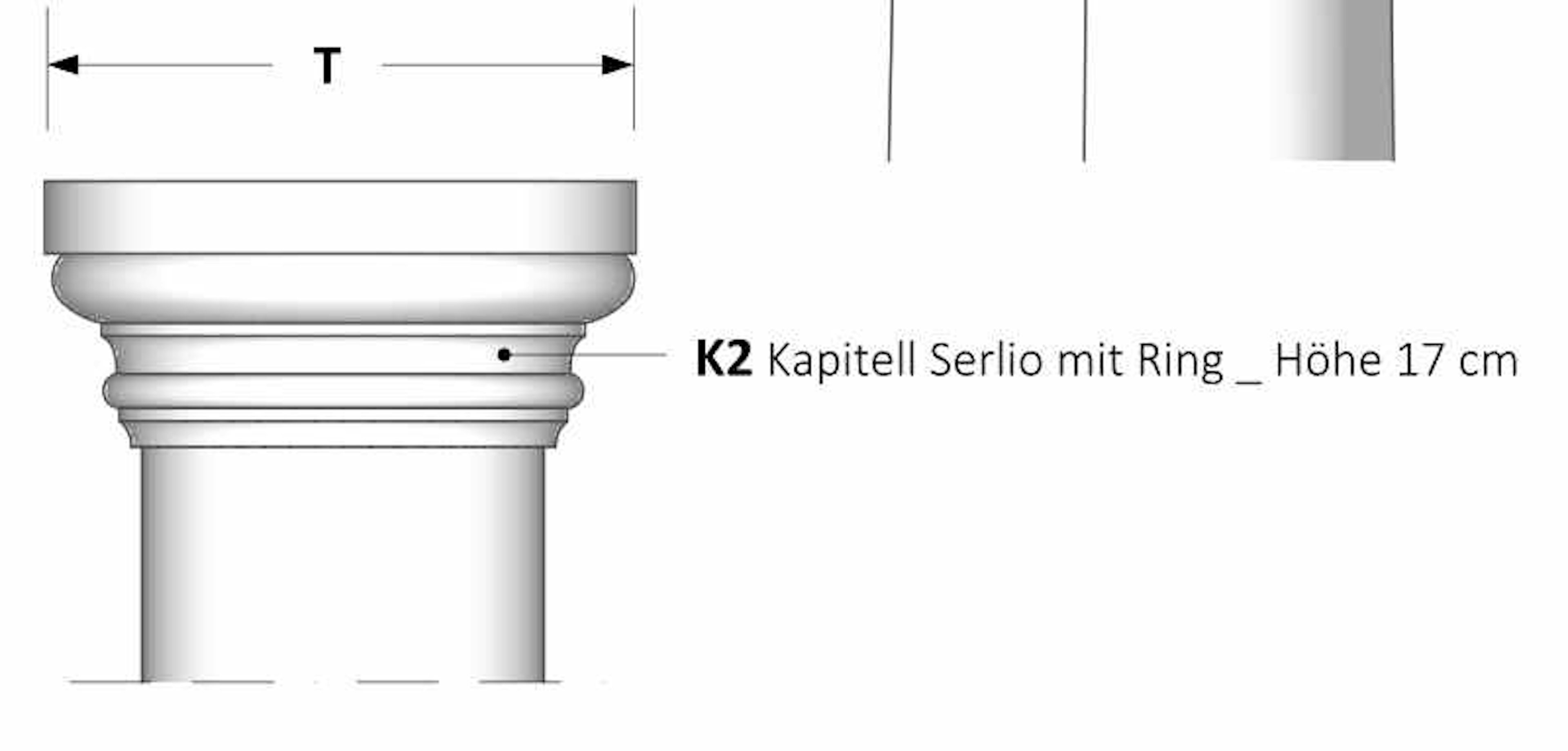 Niessen-_-K2-Kapitell-mit-Ring-K3-Kapitell-Modern_K2_Zeichnung