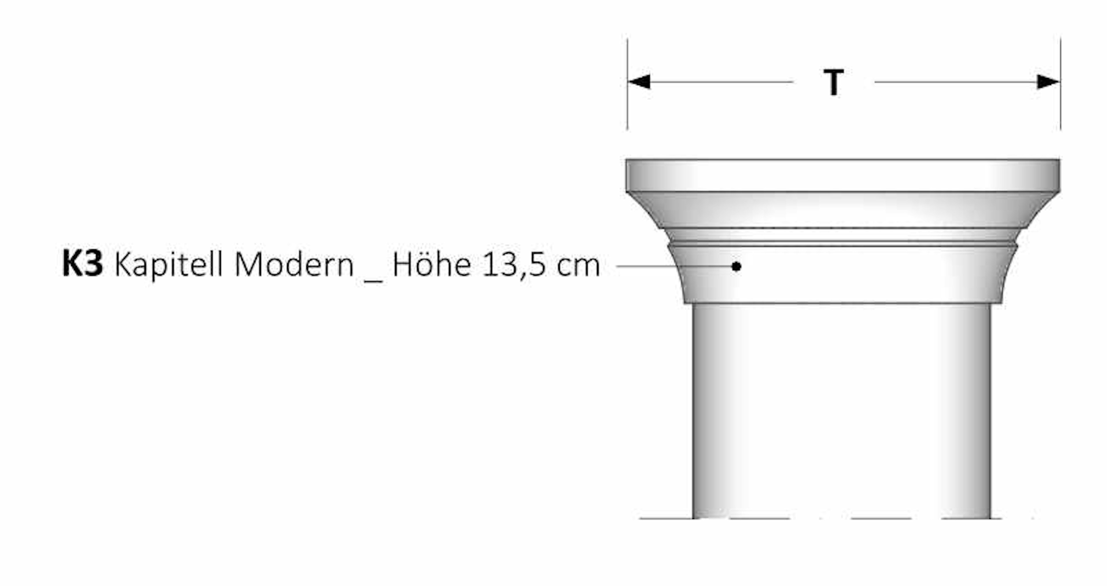 Niessen-_-K2-Kapitell-mit-Ring-K3-Kapitell-Modern_K3_Zeichnung