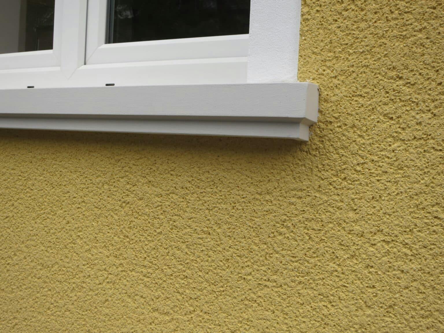 Fensterbank gelb