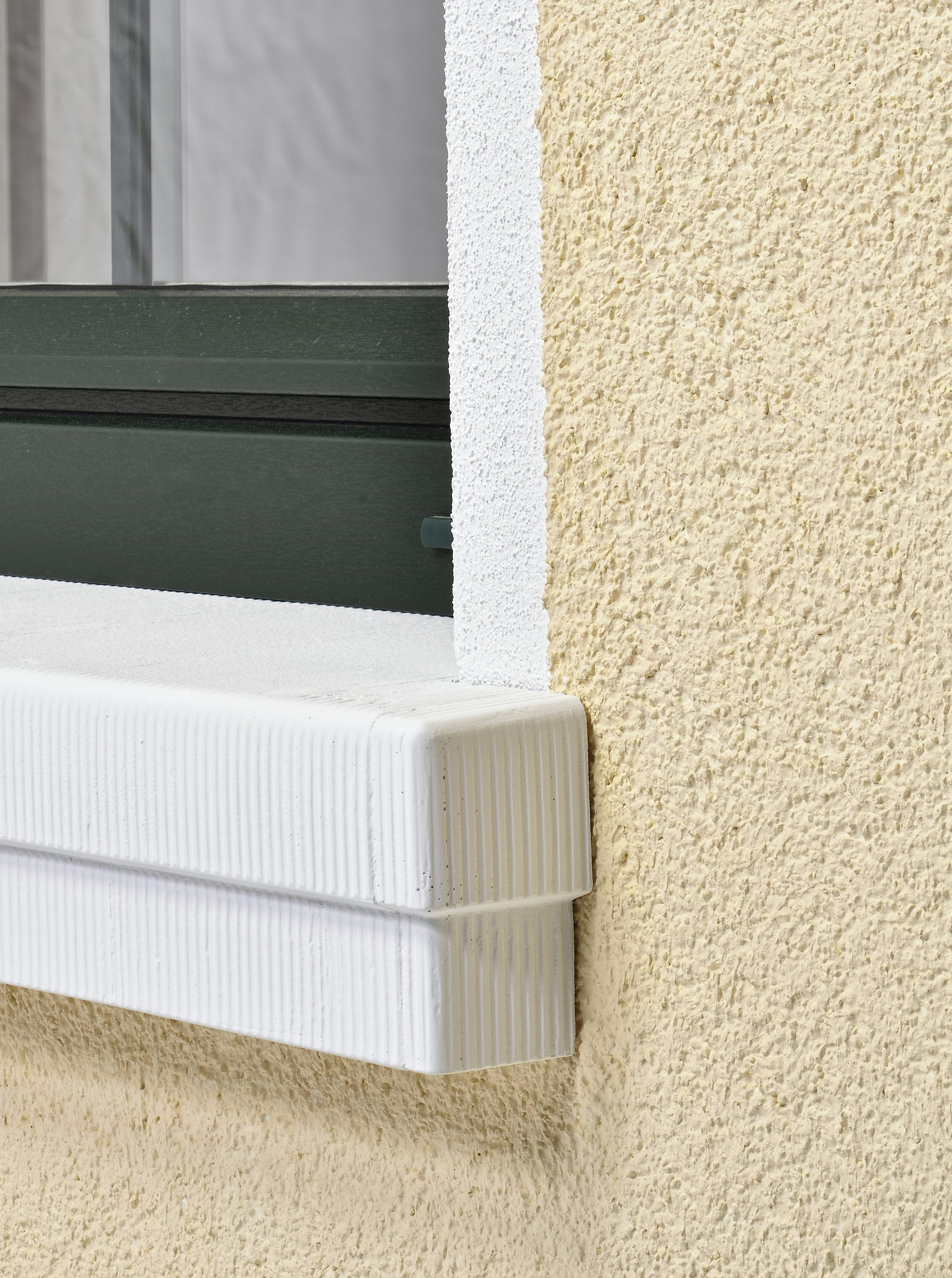 SLB 300 Betonfensterbank von der Seite