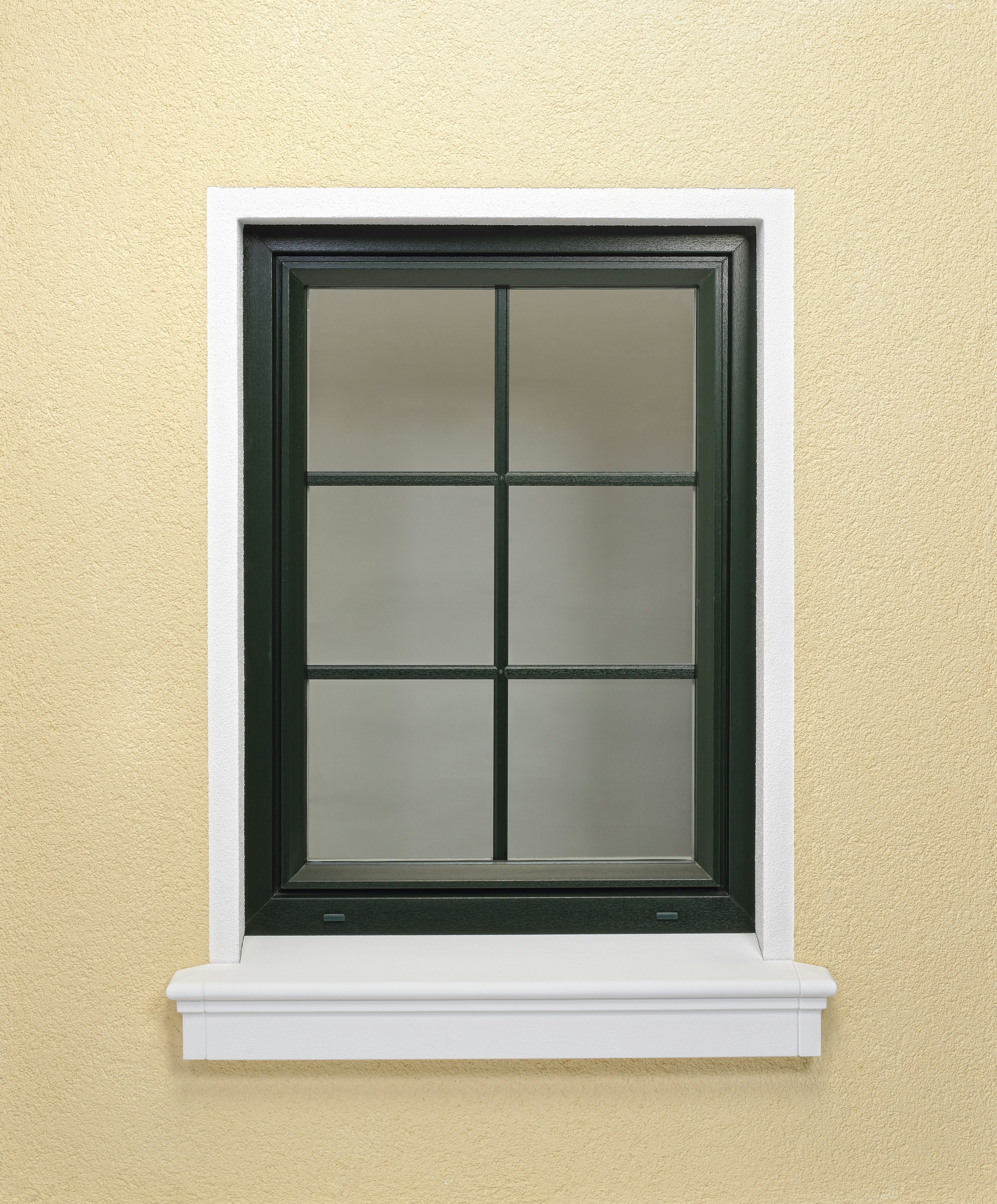 Schalenfensterbank SLB 100 an Fenster