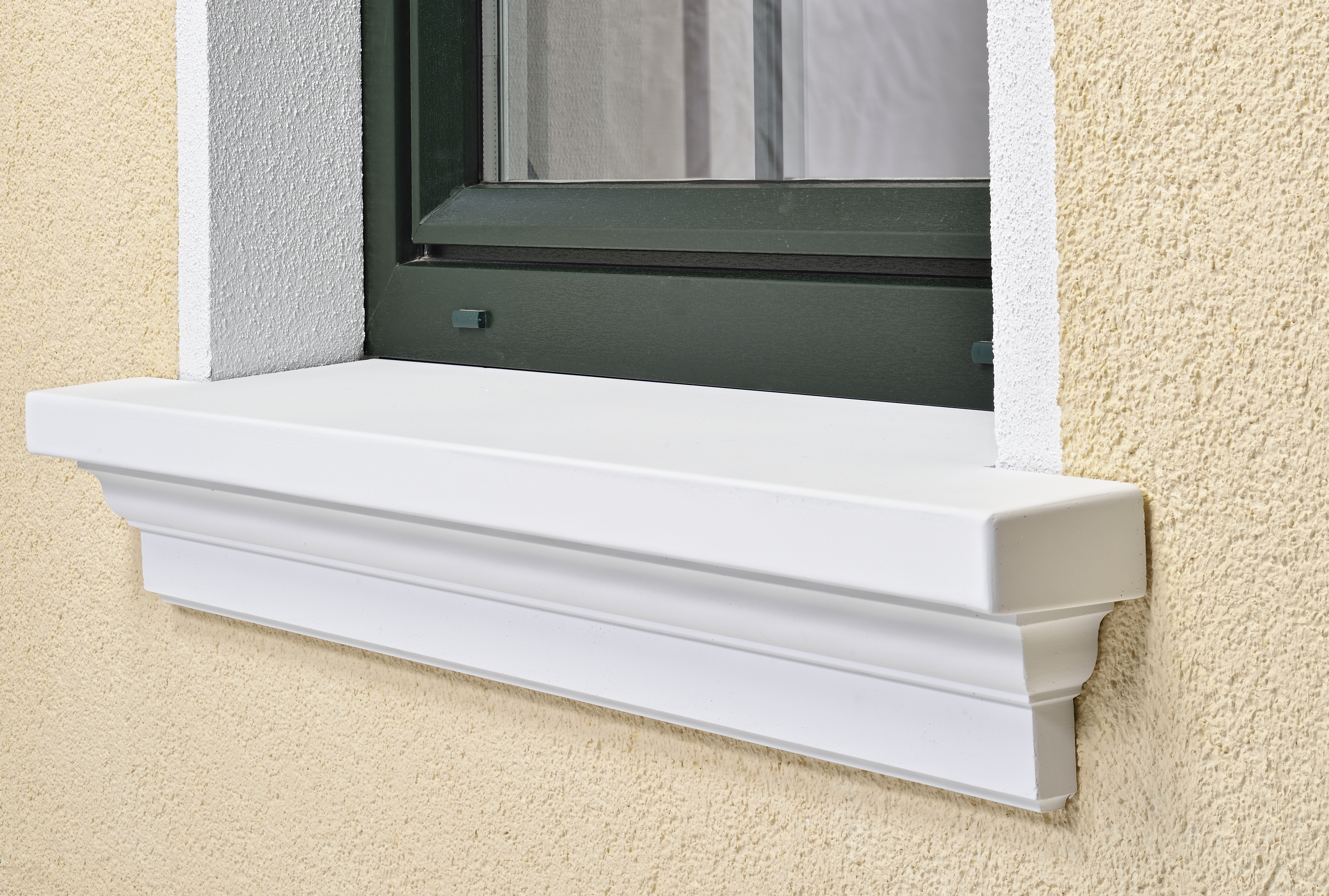 Repräsentative Fensterbank außen SLB 500 von der Seite