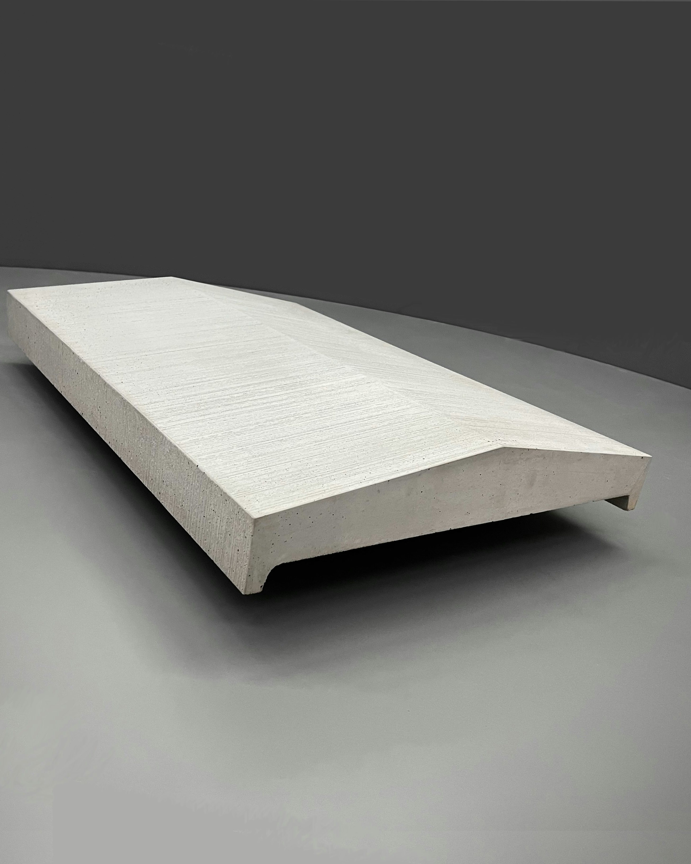 Mauerabdeckung MAD Satteldach in betongrau von Niessen Beton